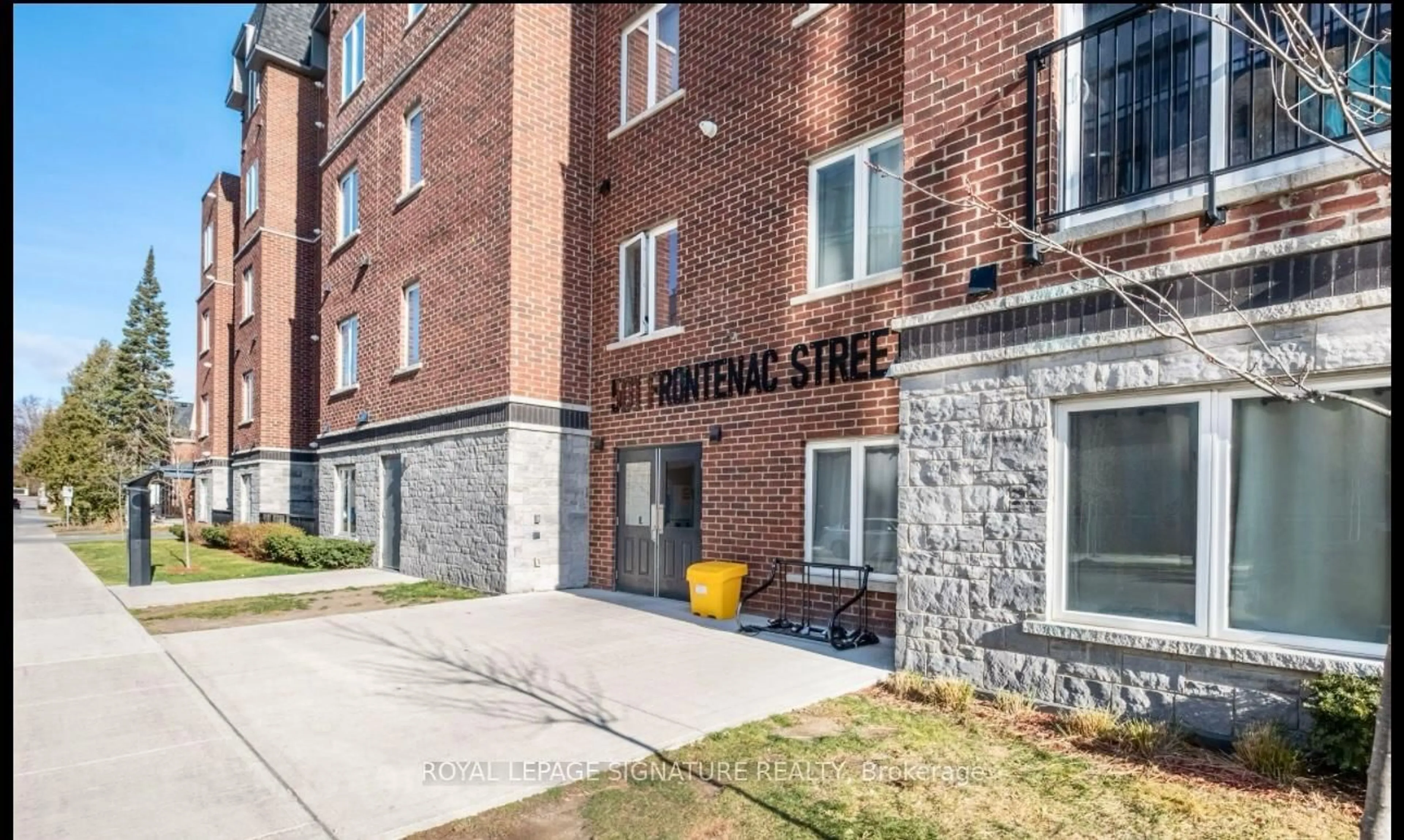 Home with brick exterior material, street for 501 Frontenac St #218, Kingston Ontario K7K 4L9