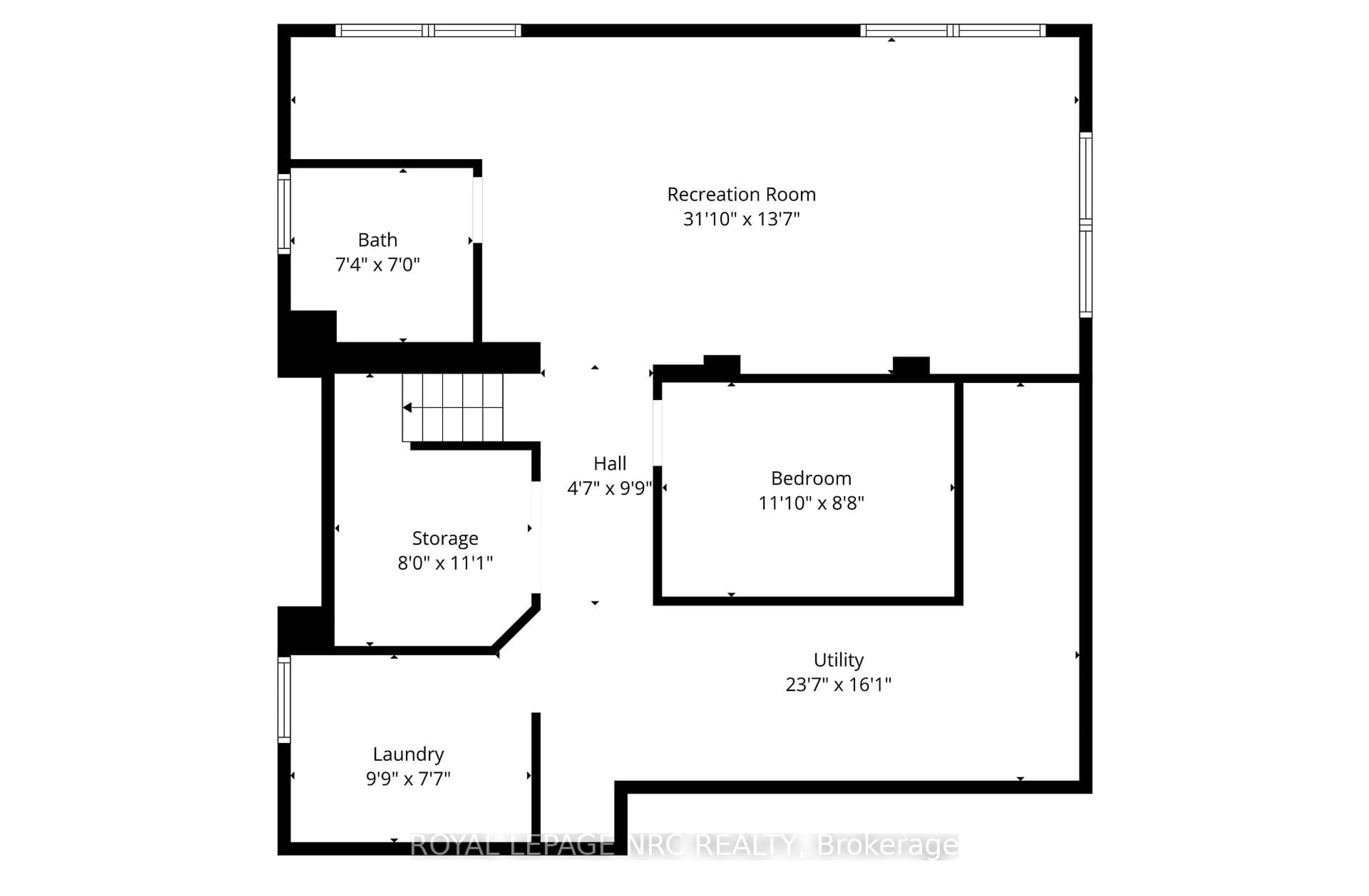 Floor plan for 6161 Scott St, Niagara Falls Ontario L2E 3B7