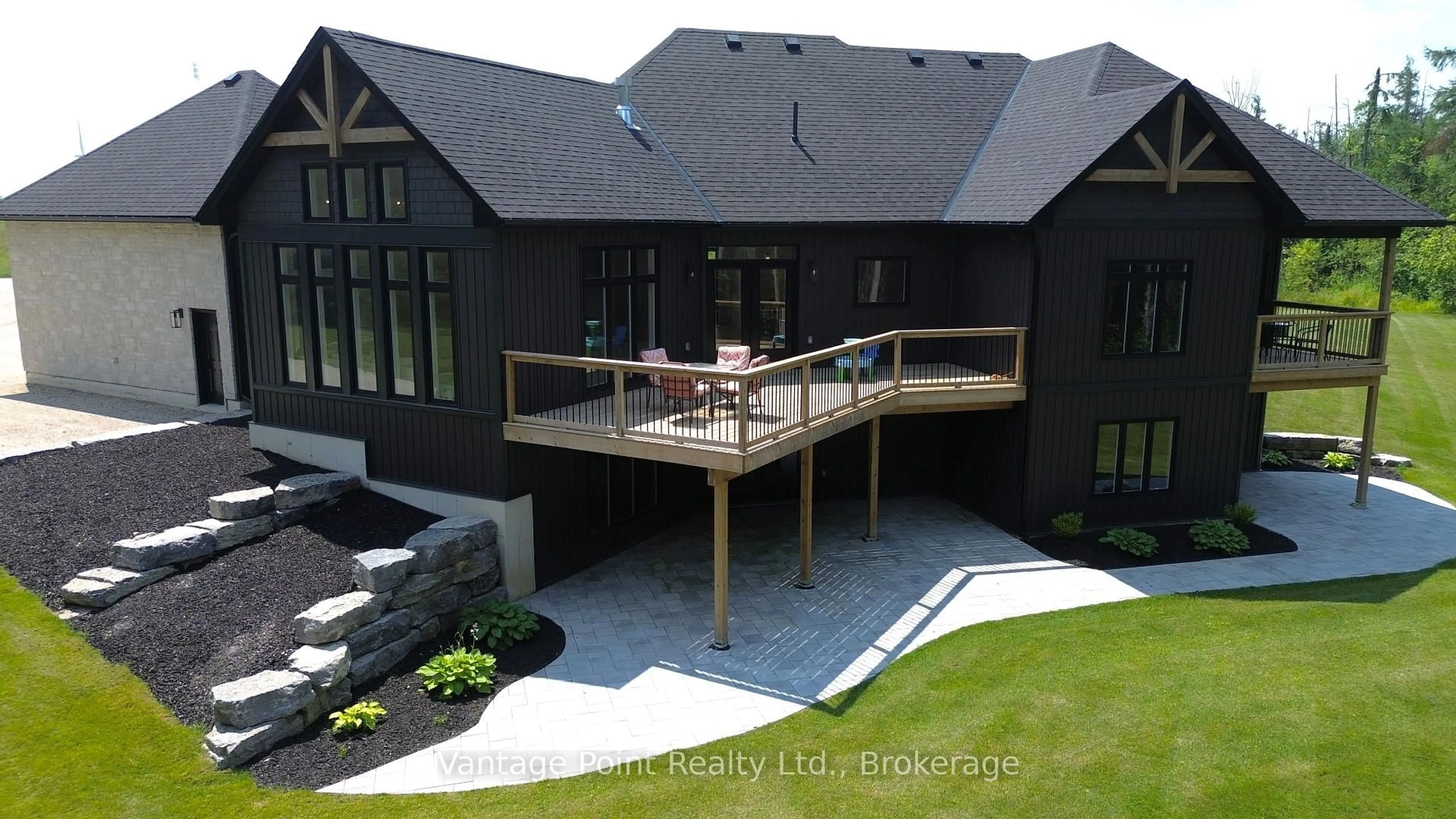 A pic from outside/outdoor area/front of a property/back of a property/a pic from drone, unknown for 249311 Grey 9 Rd, Grey Highlands Ontario N0C 1B0