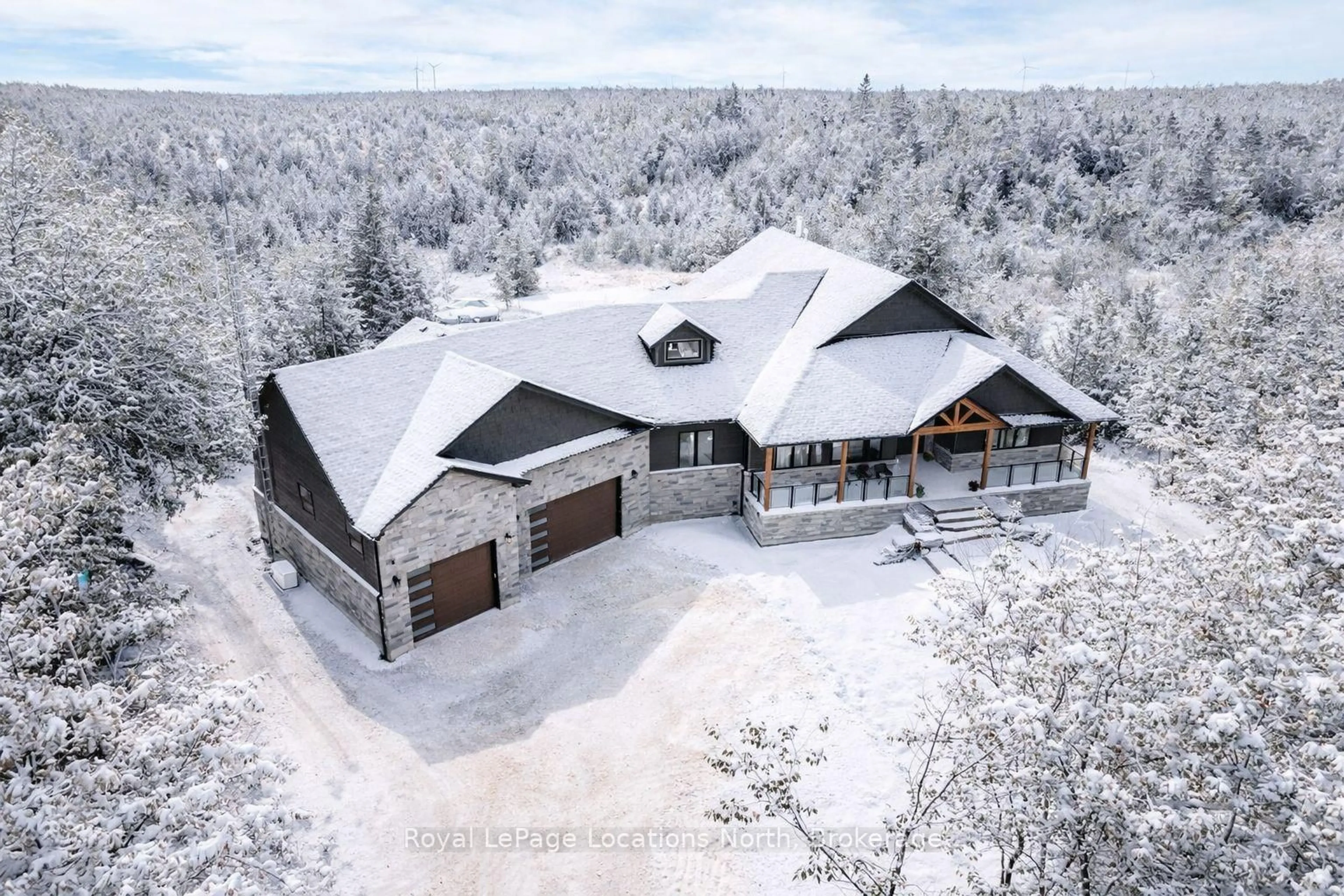 A pic from outside/outdoor area/front of a property/back of a property/a pic from drone, building for 429540 8th B Concession, Grey Highlands Ontario N0C 1M0