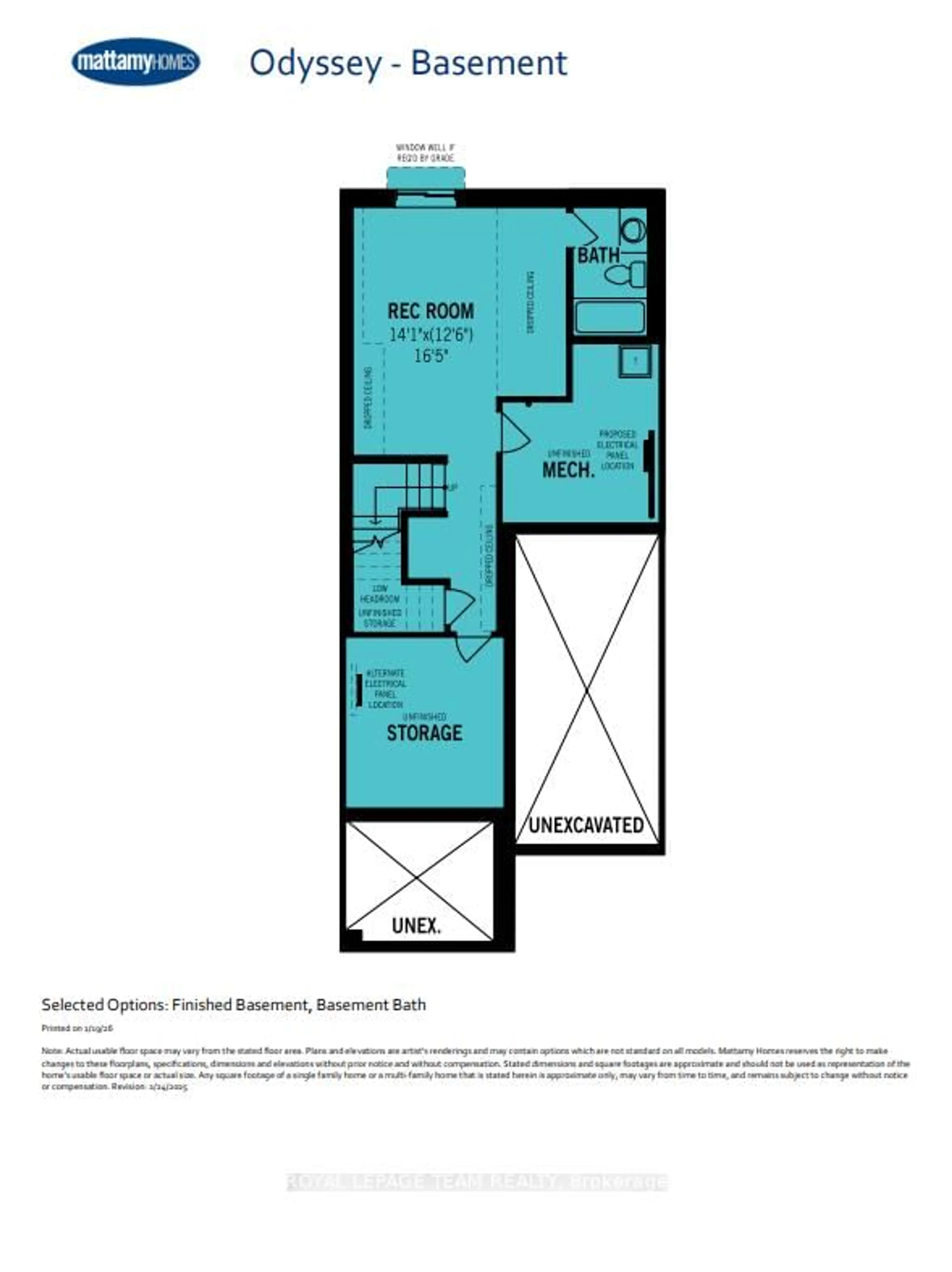Floor plan for 720 Leone Farrel St, Kanata Ontario K2W 0P6