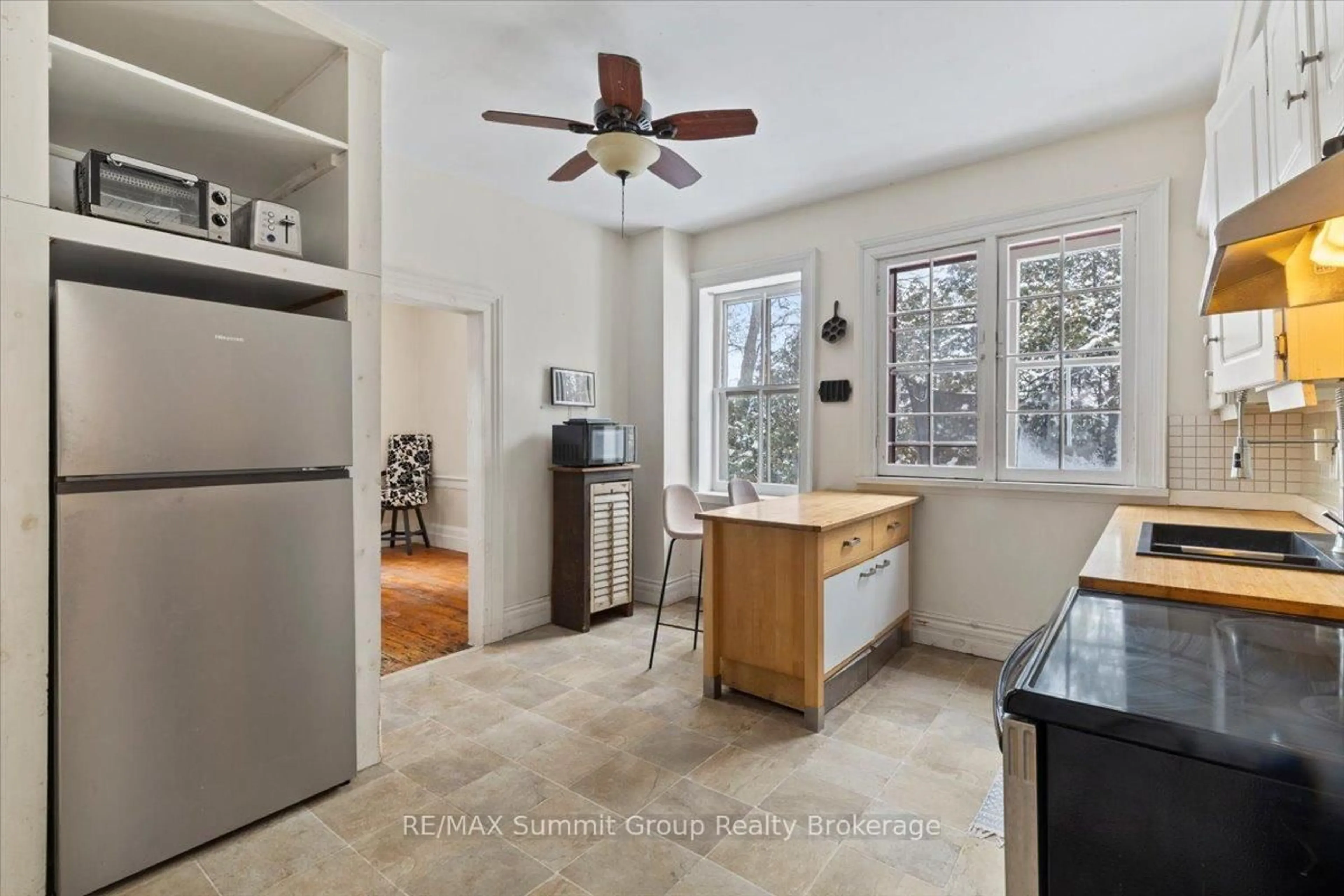 Open concept kitchen, ceramic/tile floor for 13 Collingwood St, Grey Highlands Ontario N0C 1E0