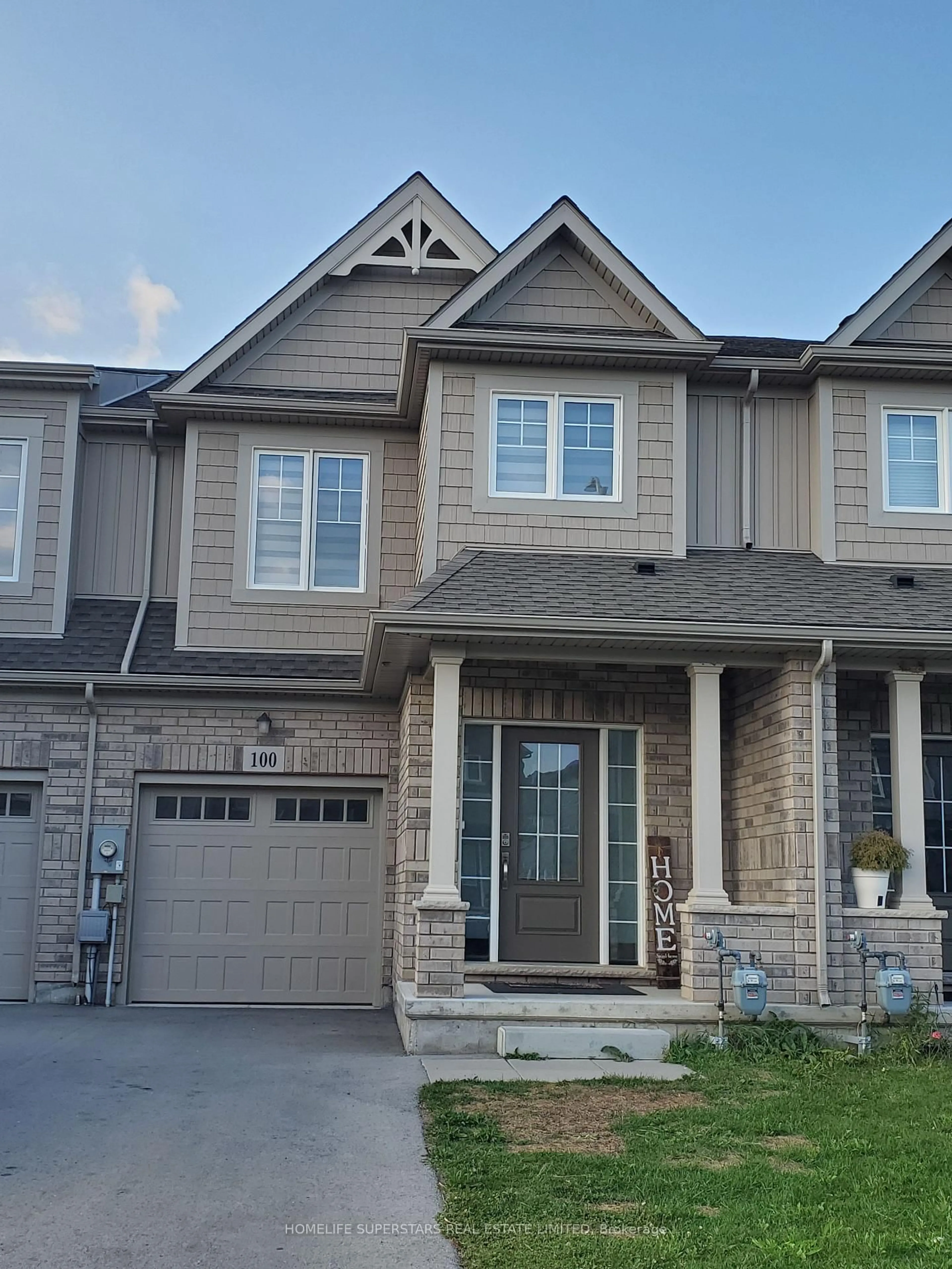 Home with brick exterior material, street for 100 Sunflower Pl, Welland Ontario L3C 0H8