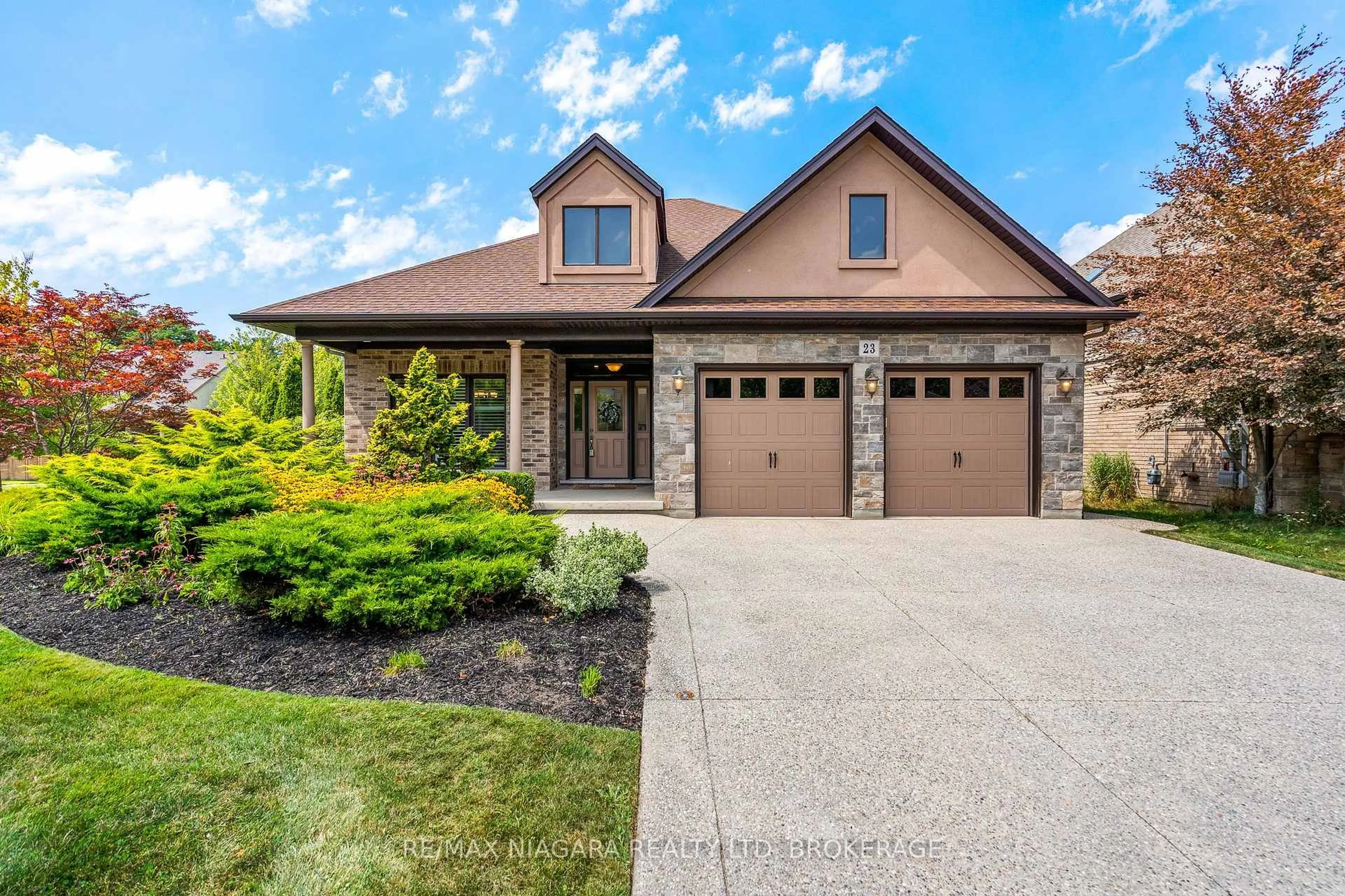 Home with brick exterior material, street for 23 GORING Way, Niagara-on-the-Lake Ontario L0S 1J1