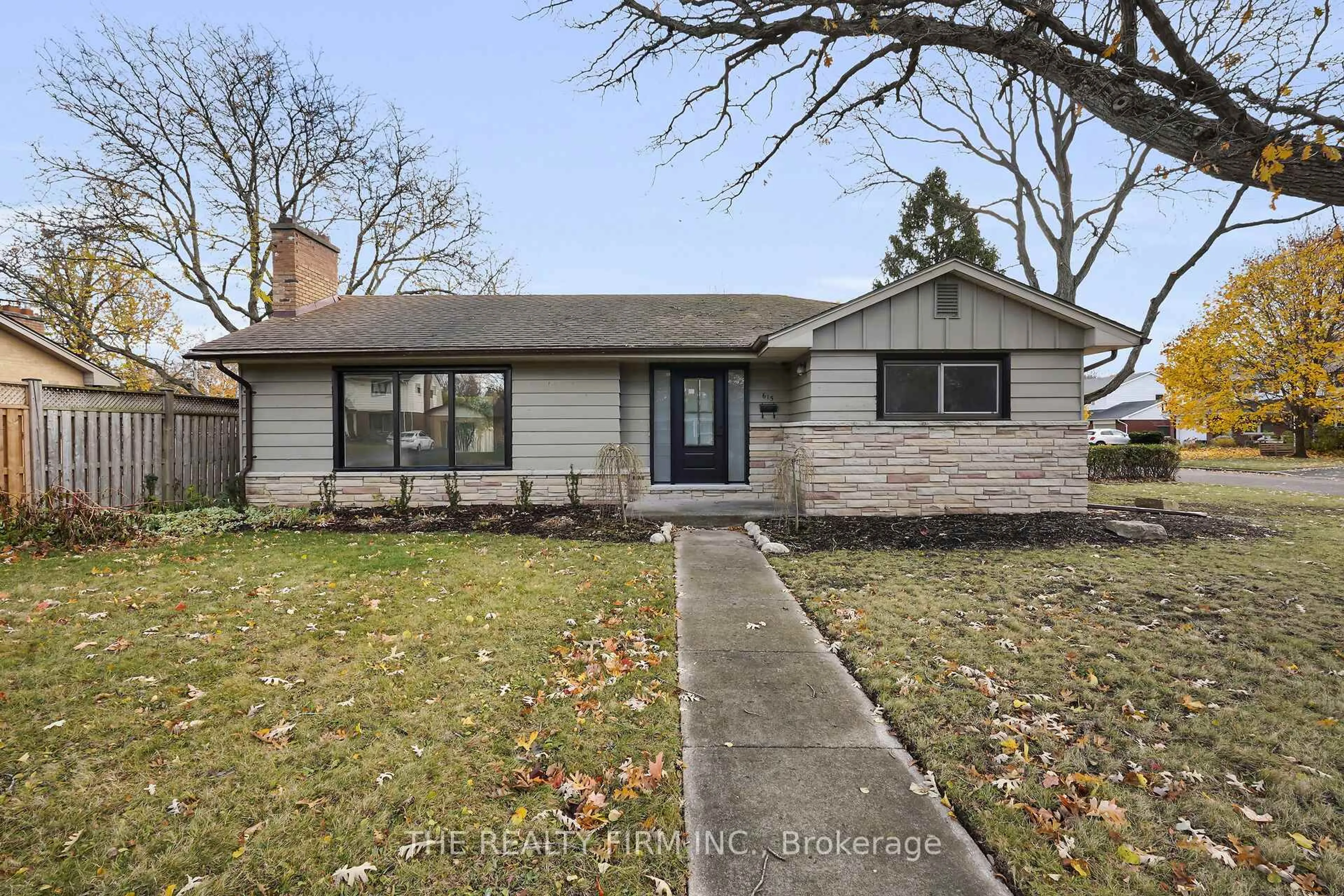 Home with brick exterior material, street for 615 Santa Monica Rd, London North Ontario N6H 3W2