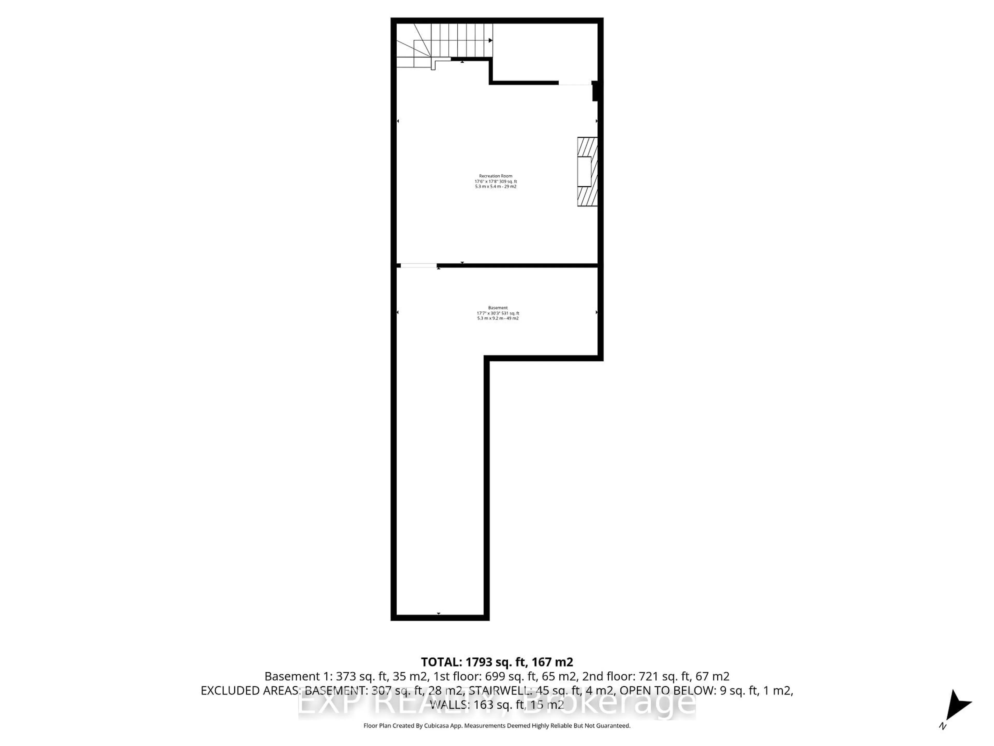 Floor plan for 914 Alvarez Lane, Ottawa Ontario K1T 0W2