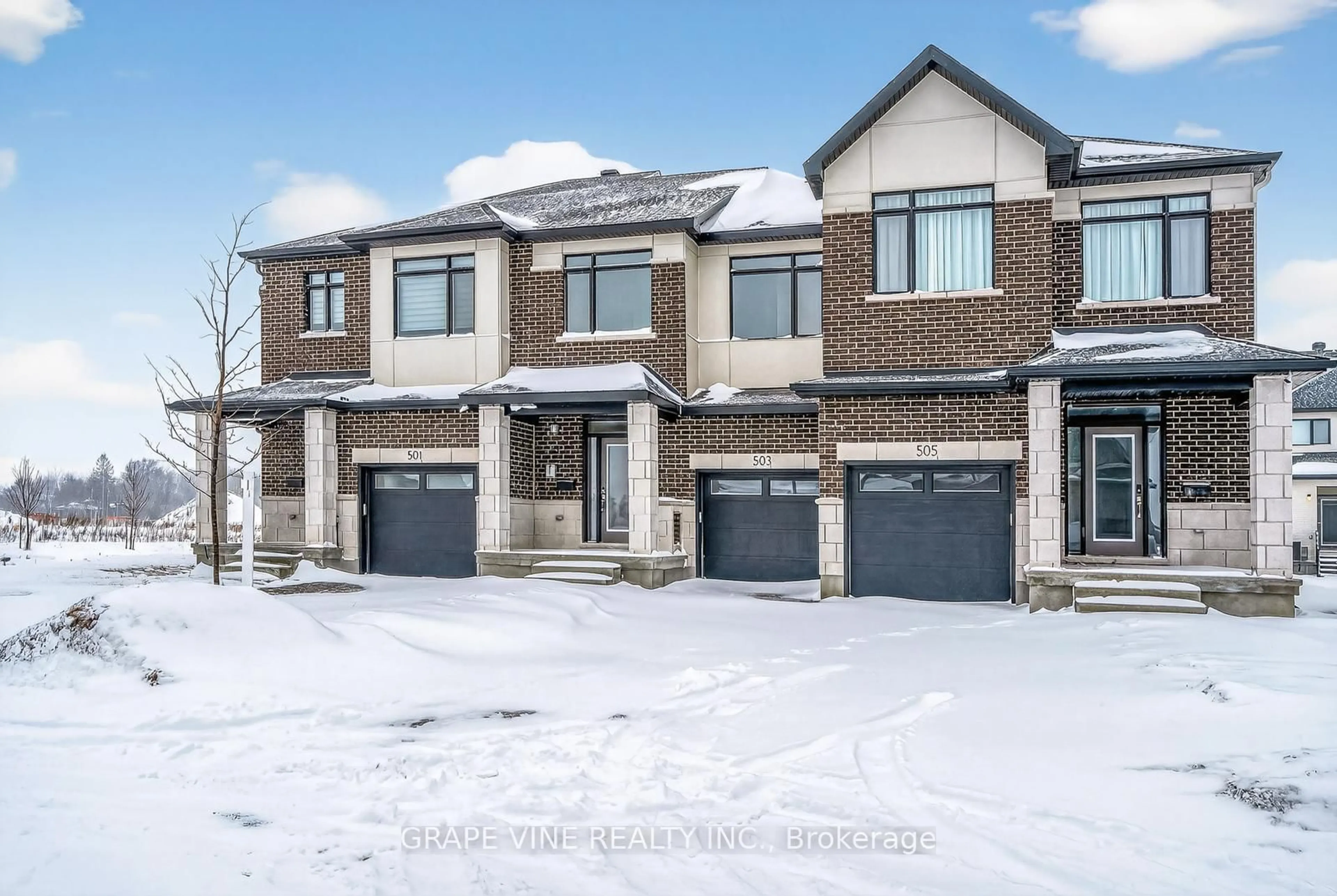 Home with brick exterior material, street for 503 Corretto St, Ottawa Ontario K2J 6Z1