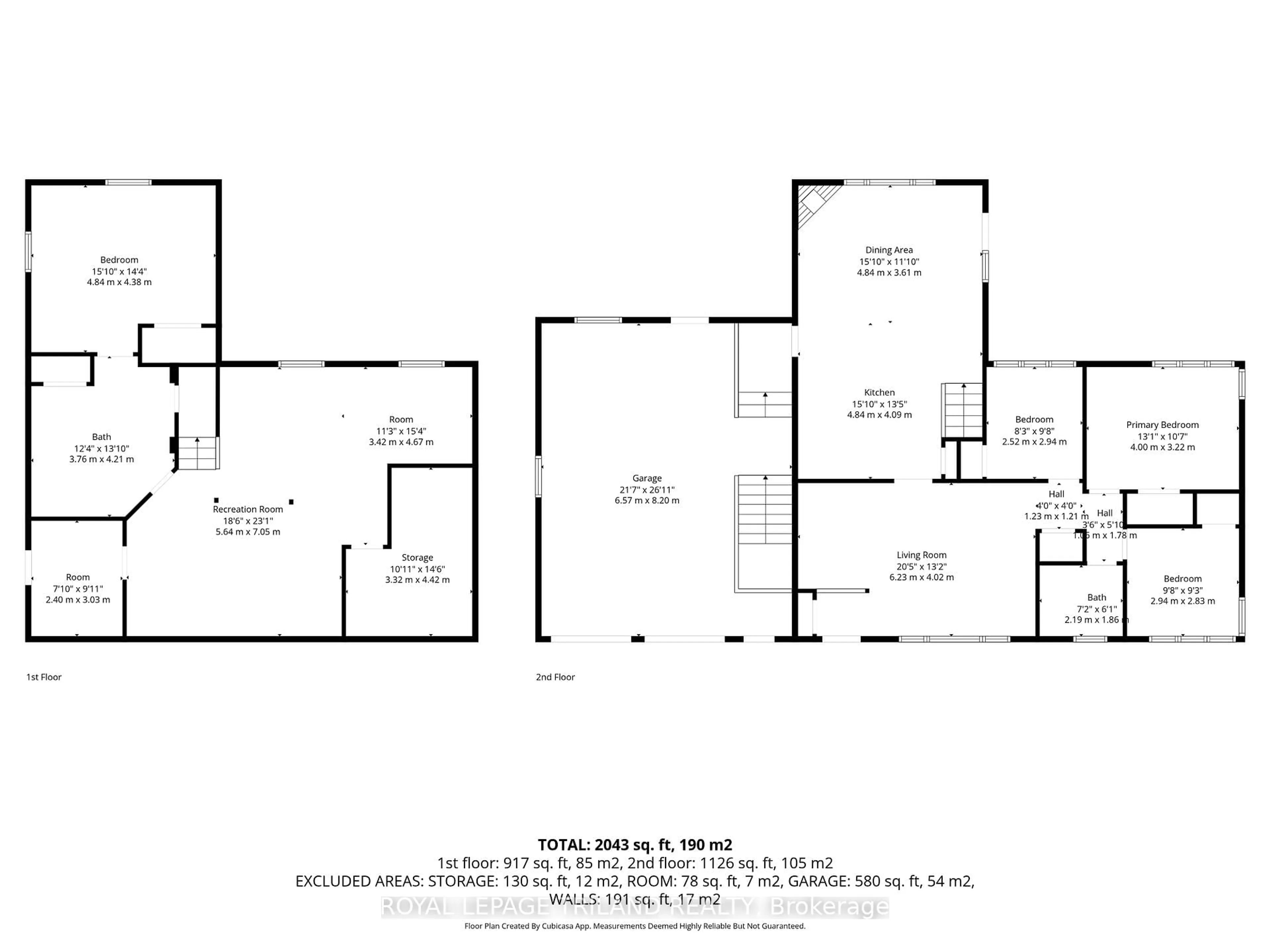 Floor plan for 231 Thames Cres, Thames Centre Ontario N0L 1G0
