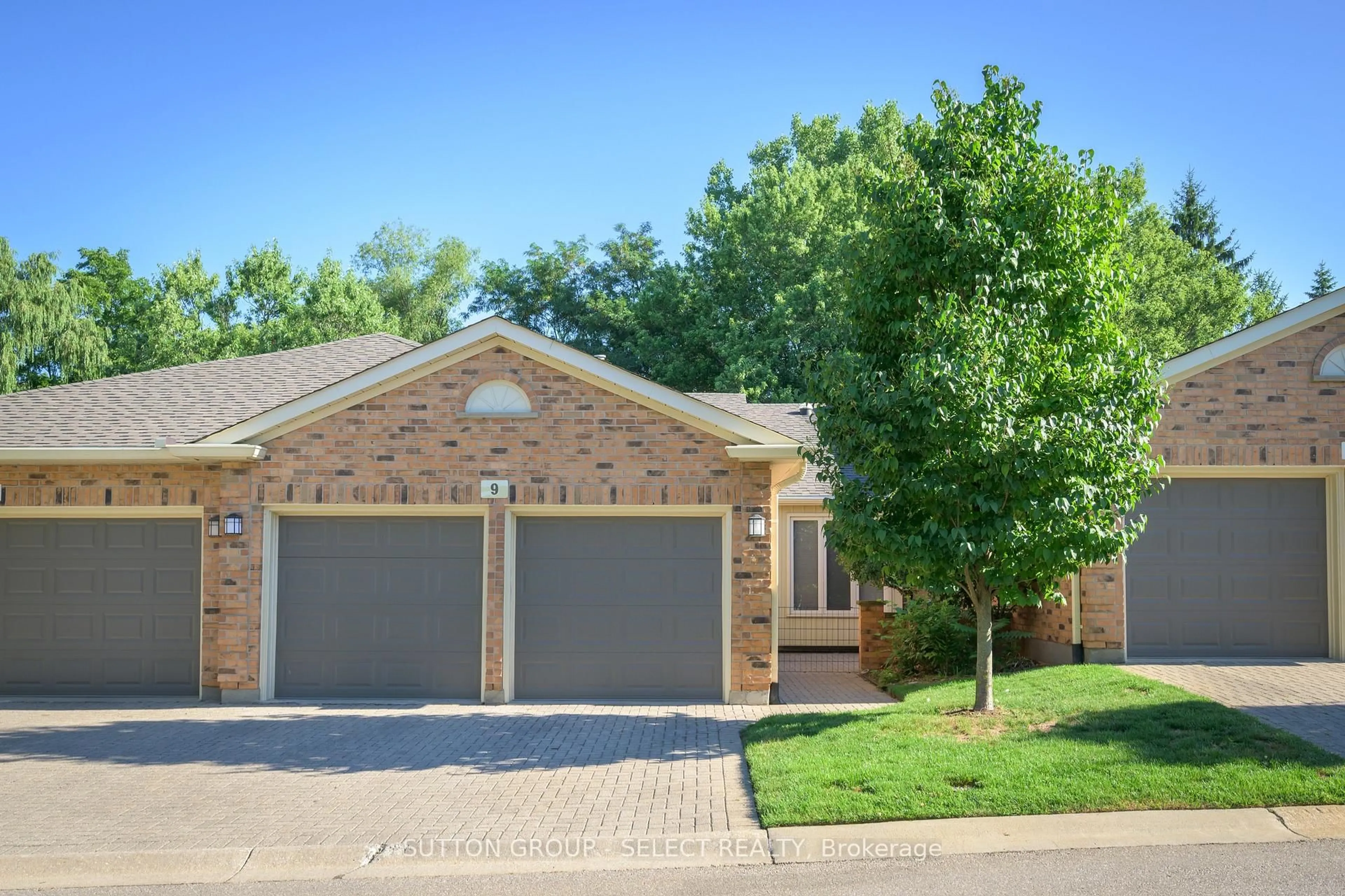 Home with brick exterior material, street for 445 Riverside Dr #9, London North Ontario N6H 2R8