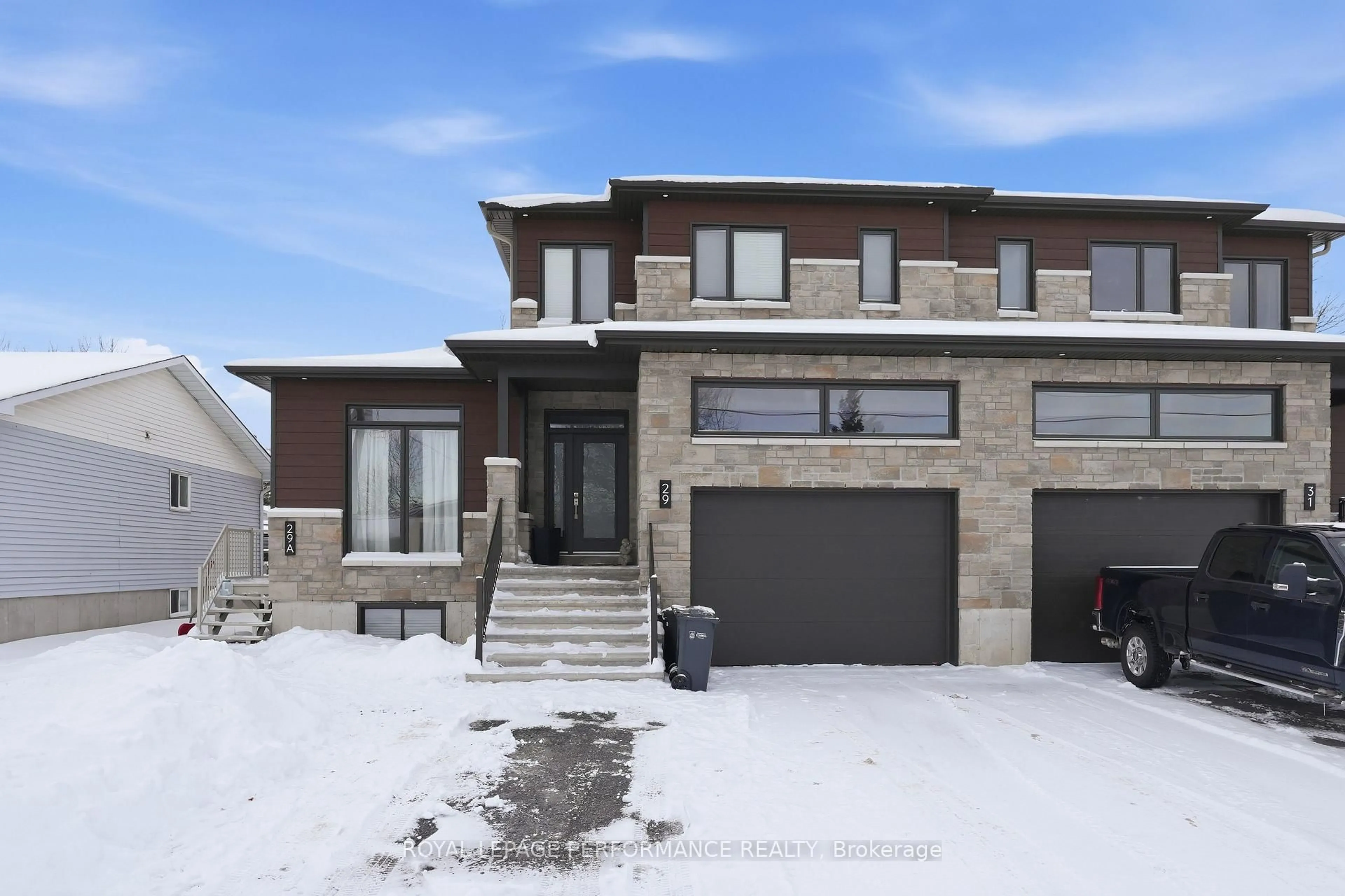 Home with brick exterior material, street for 29 Marcel St, Russell Ontario K0A 1W0