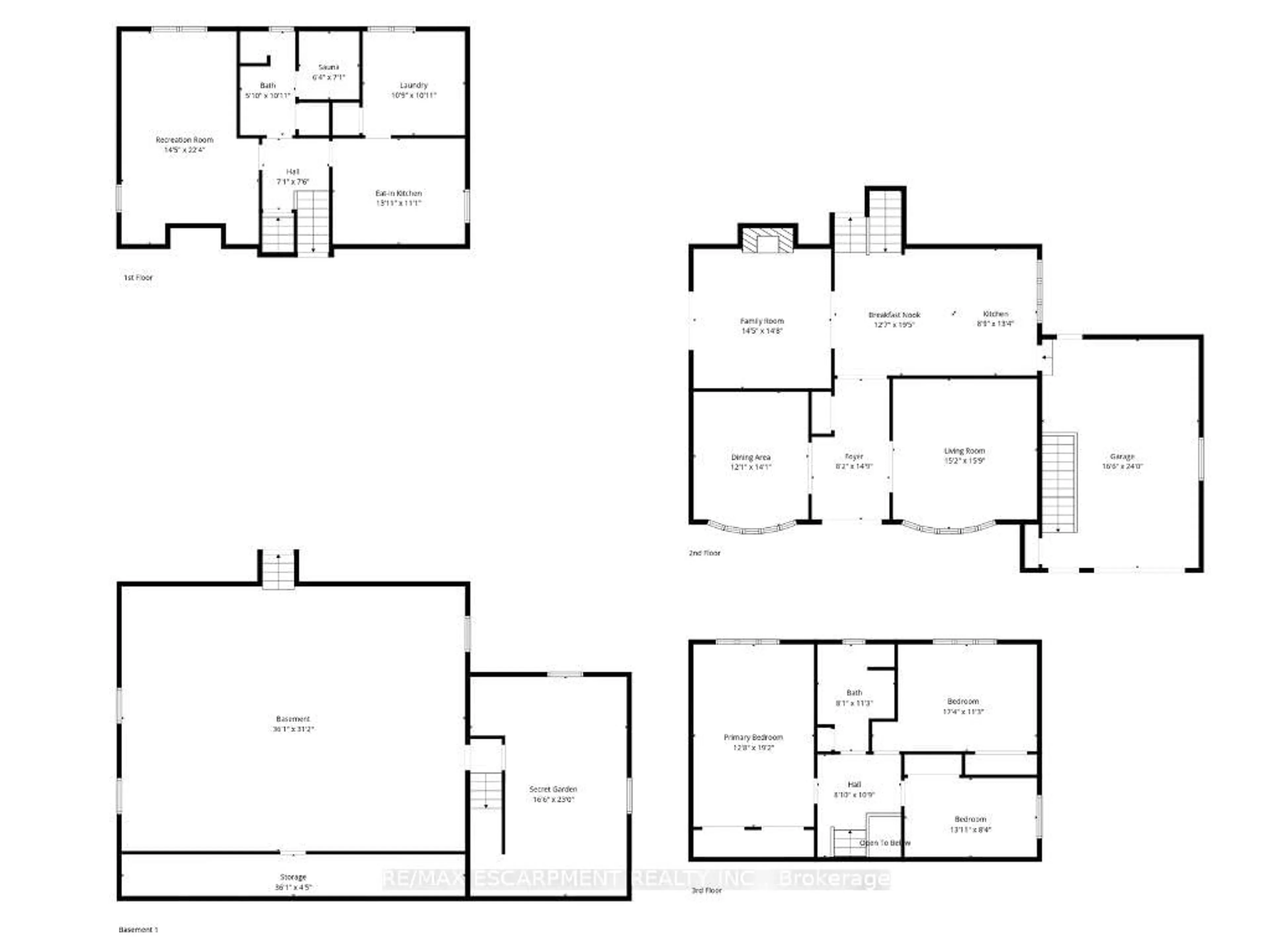 Floor plan for 1235 Barton St, Hamilton Ontario L8E 5G9