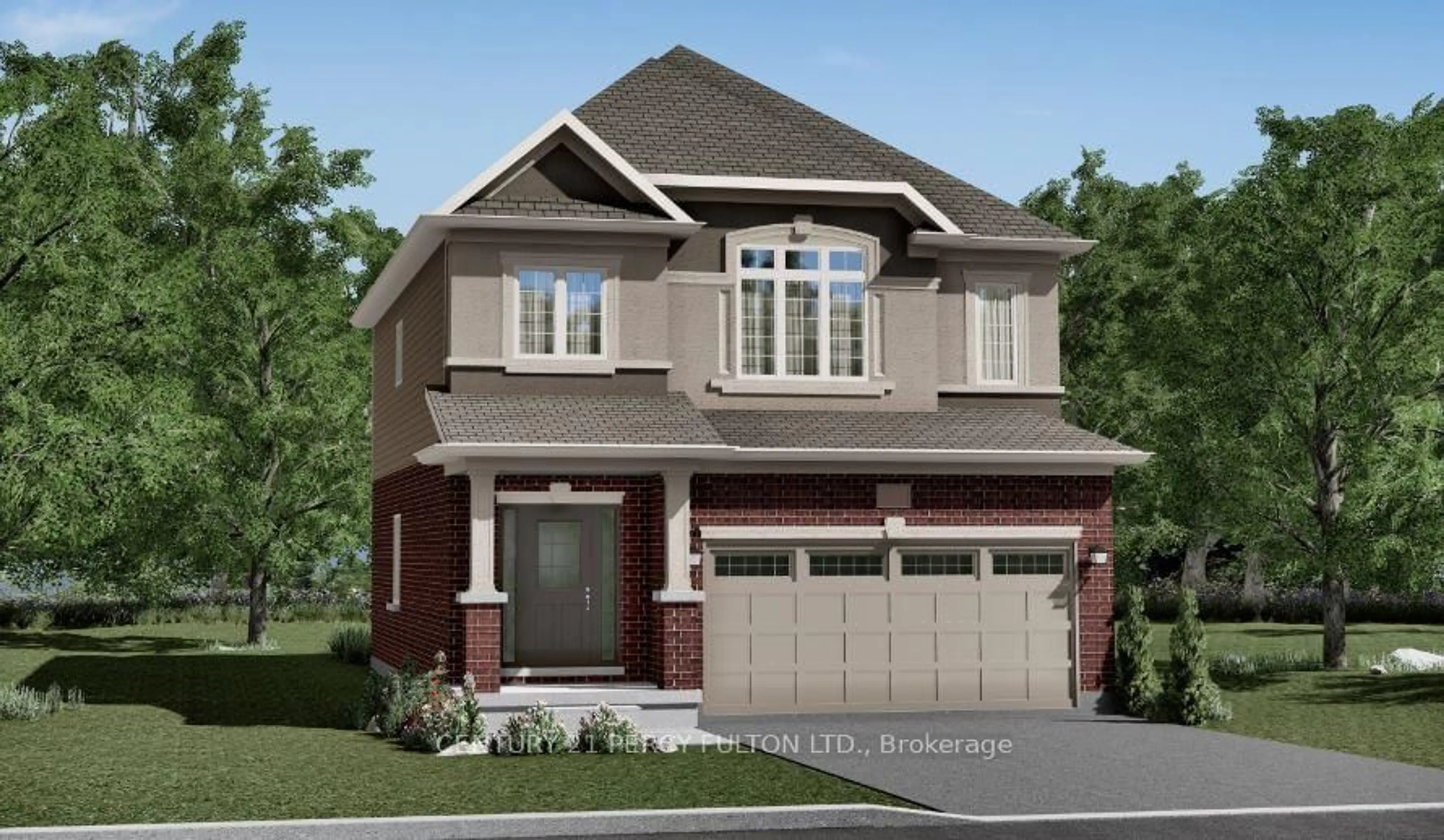 Home with brick exterior material, street for 17 Waldron St #Lot 109, Brantford Ontario N3V 0B8