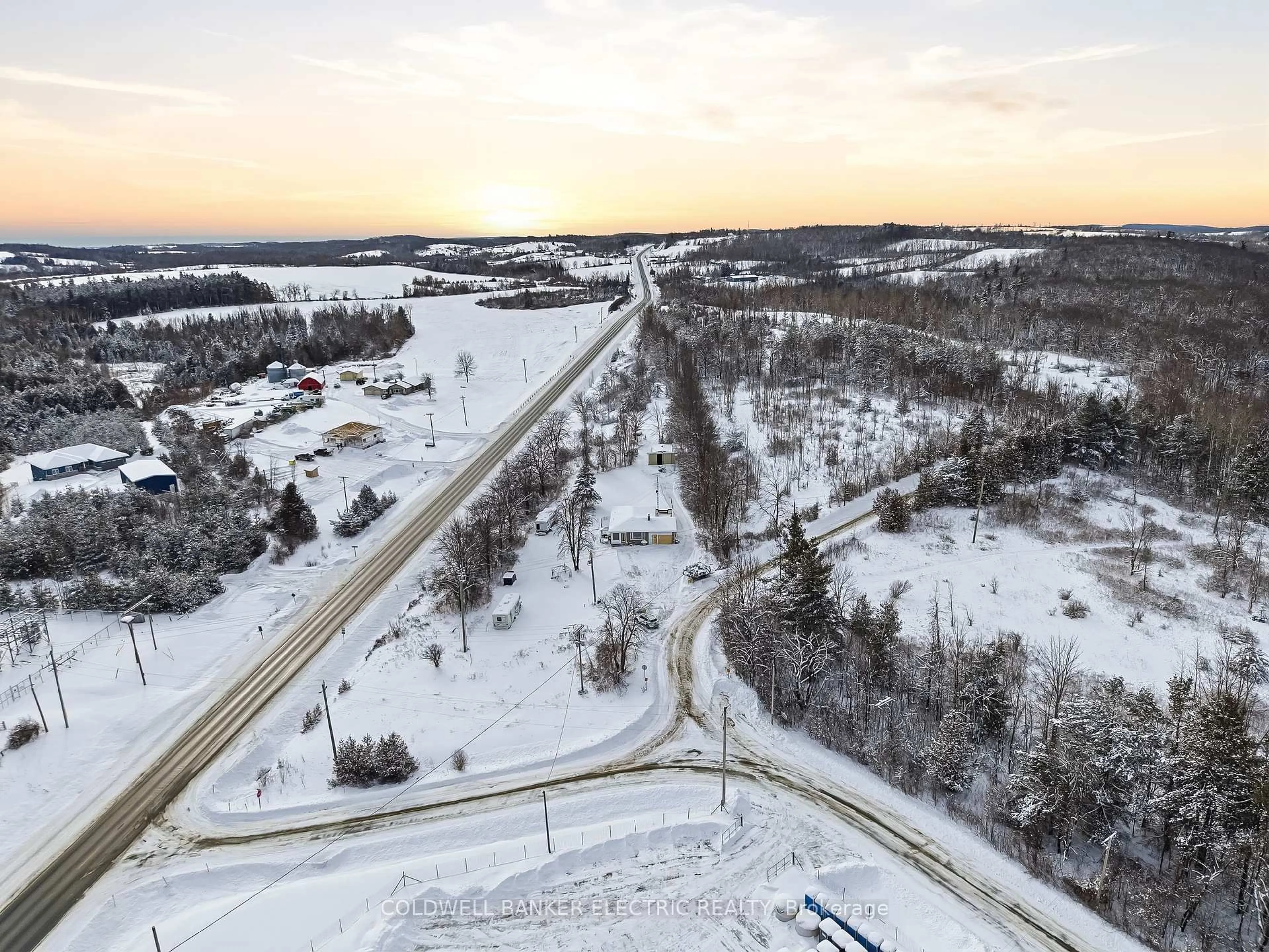 A pic from outside/outdoor area/front of a property/back of a property/a pic from drone, street for 9 Concession 12, Trent Hills Ontario K0L 1Y0