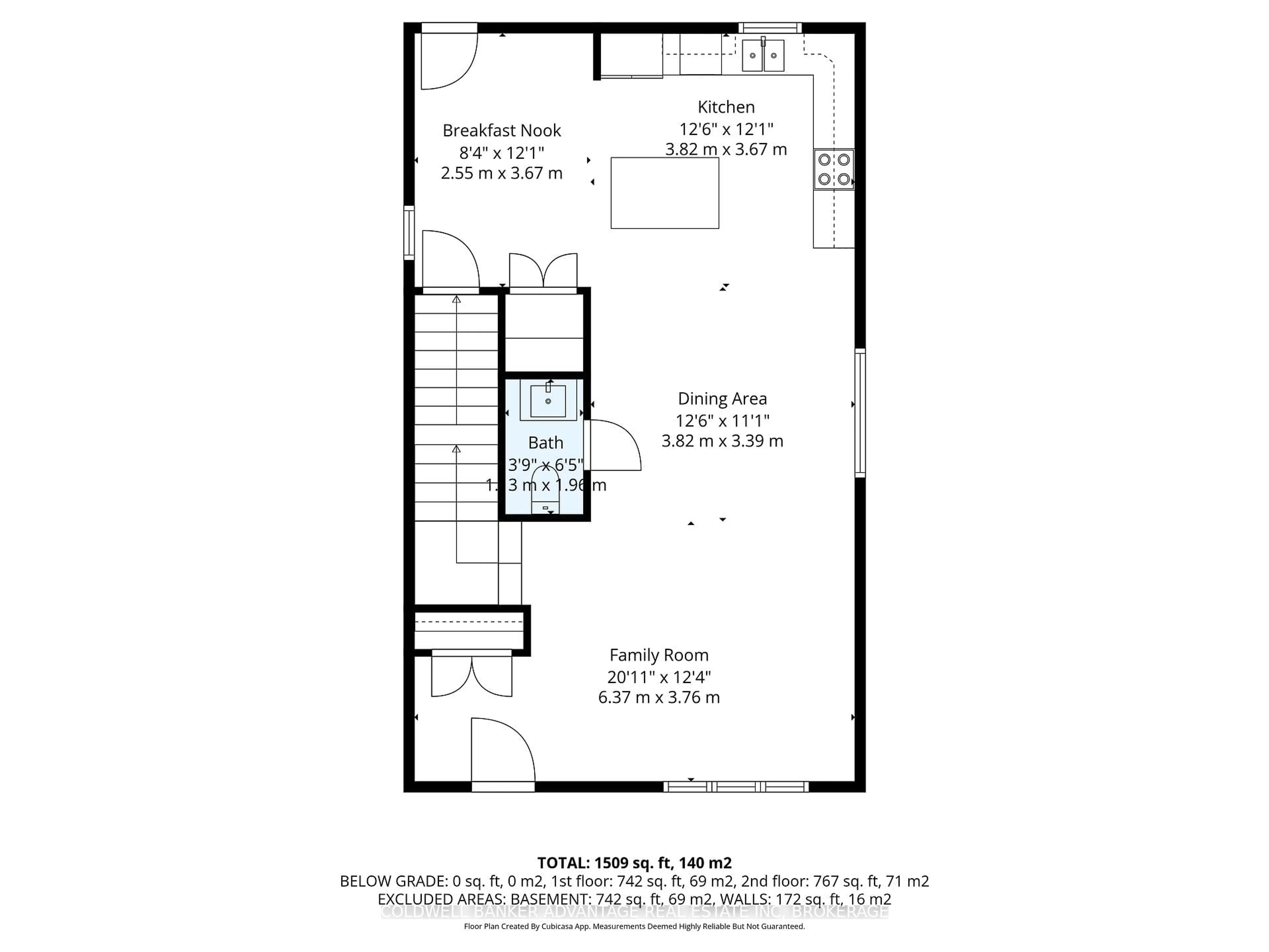 Floor plan for 40 McMaster Ave, Welland Ontario L3B 3S8