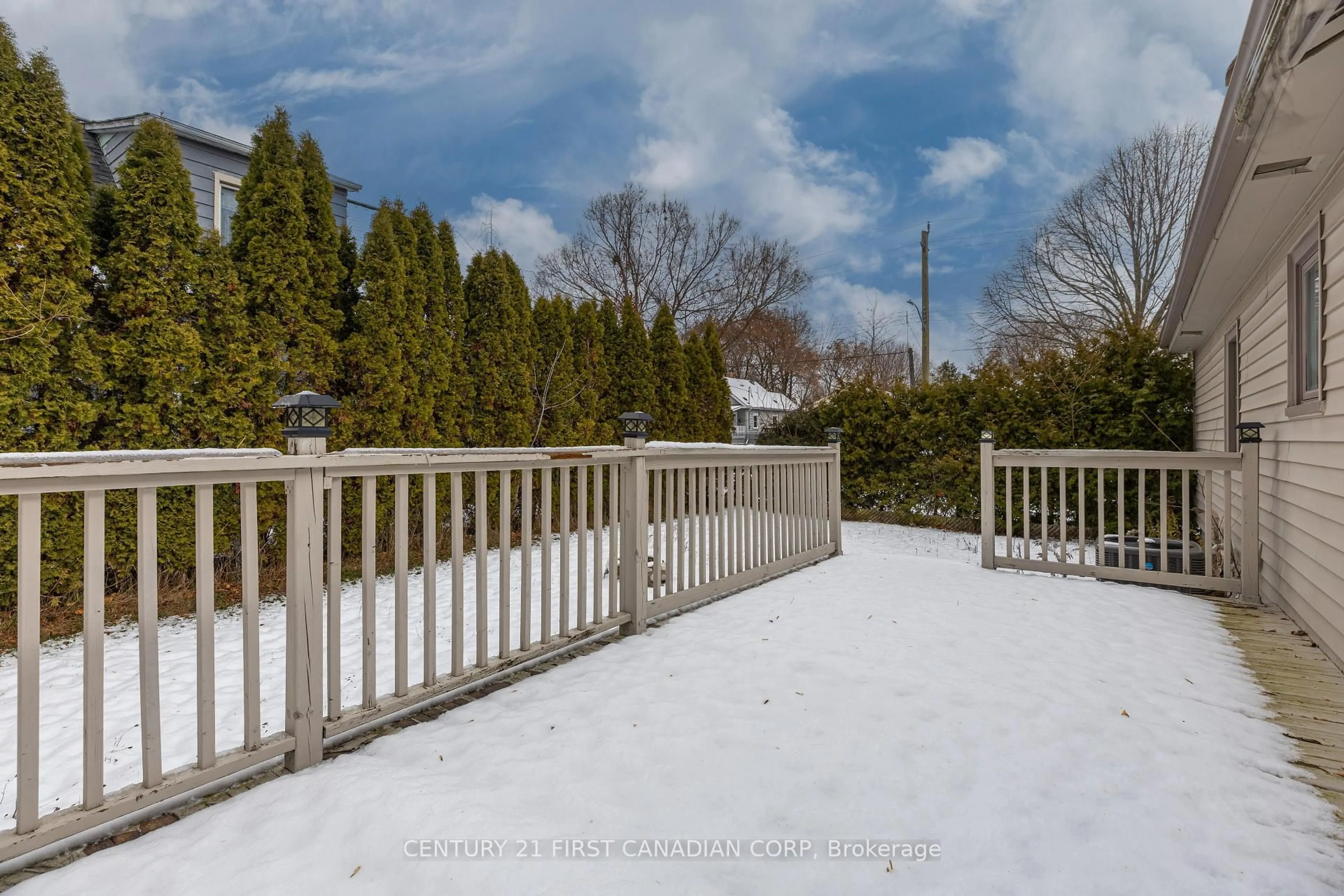Patio, street for 49 McNay St, London East Ontario N5Y 1K8