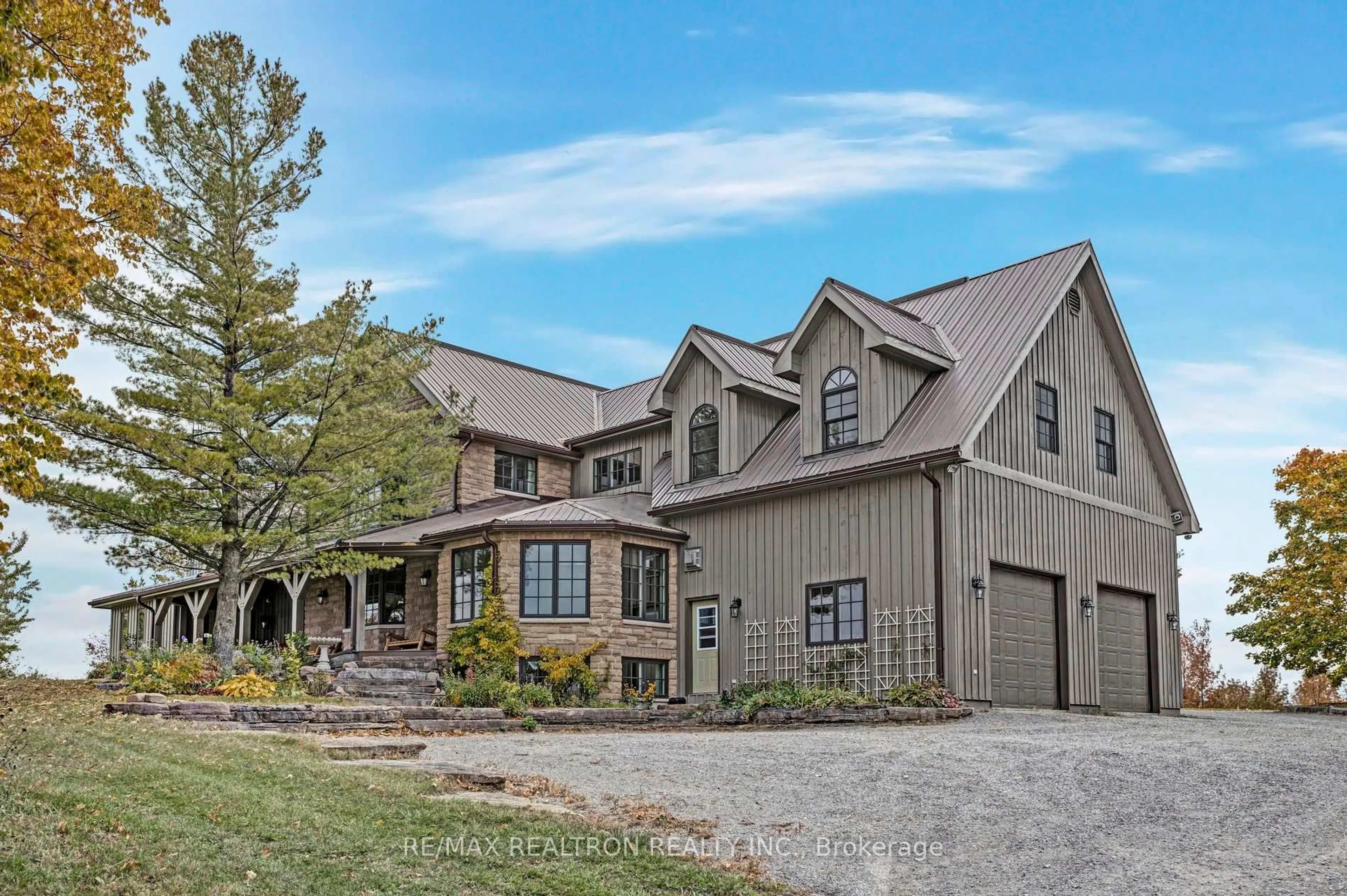 Home with brick exterior material, mountain view for 290 Bland Line, Cavan Monaghan Ontario L0A 1C0