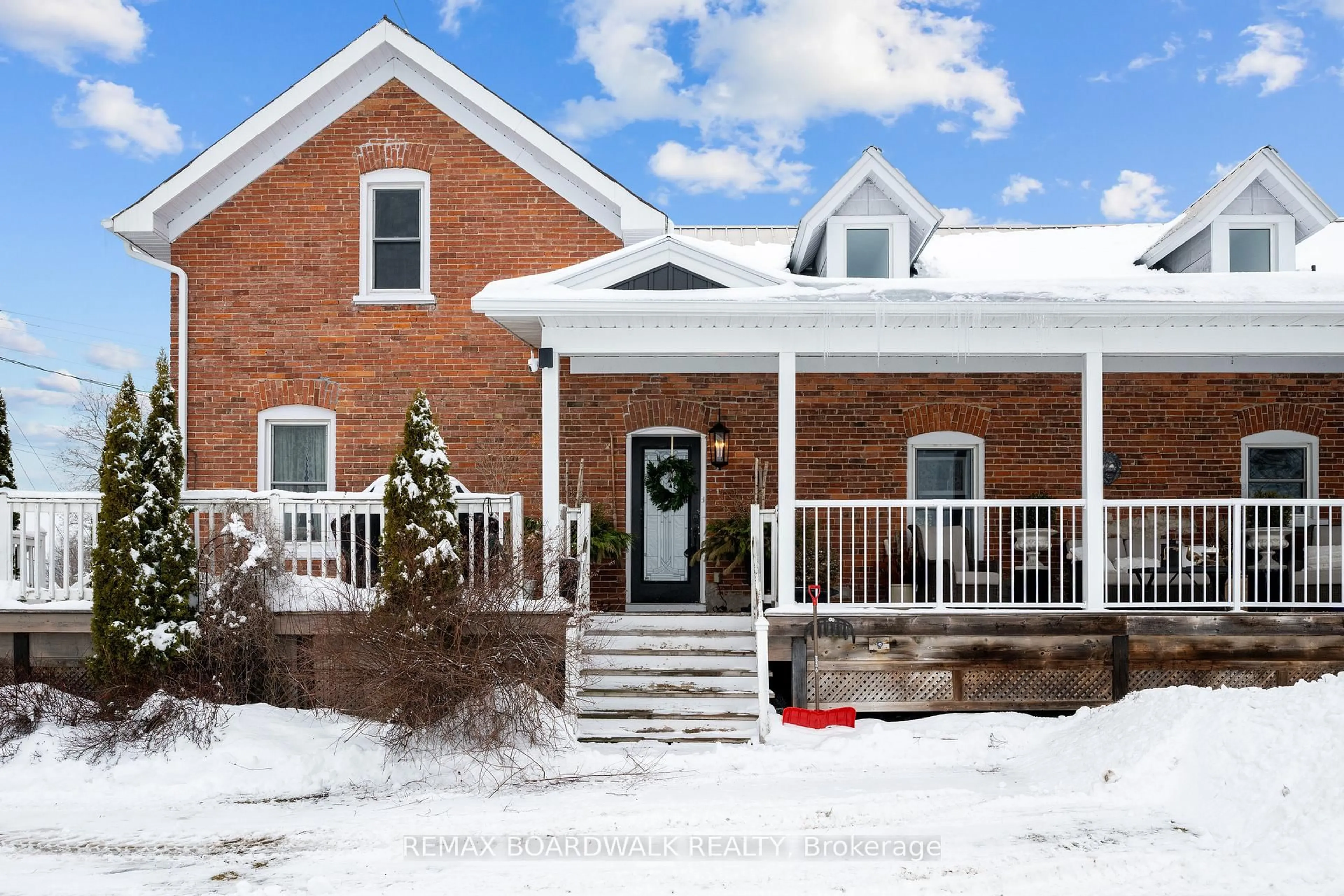 Home with brick exterior material, street for 35 County Road #1 Rd, Elizabethtown-Kitley Ontario K0E 1Y0