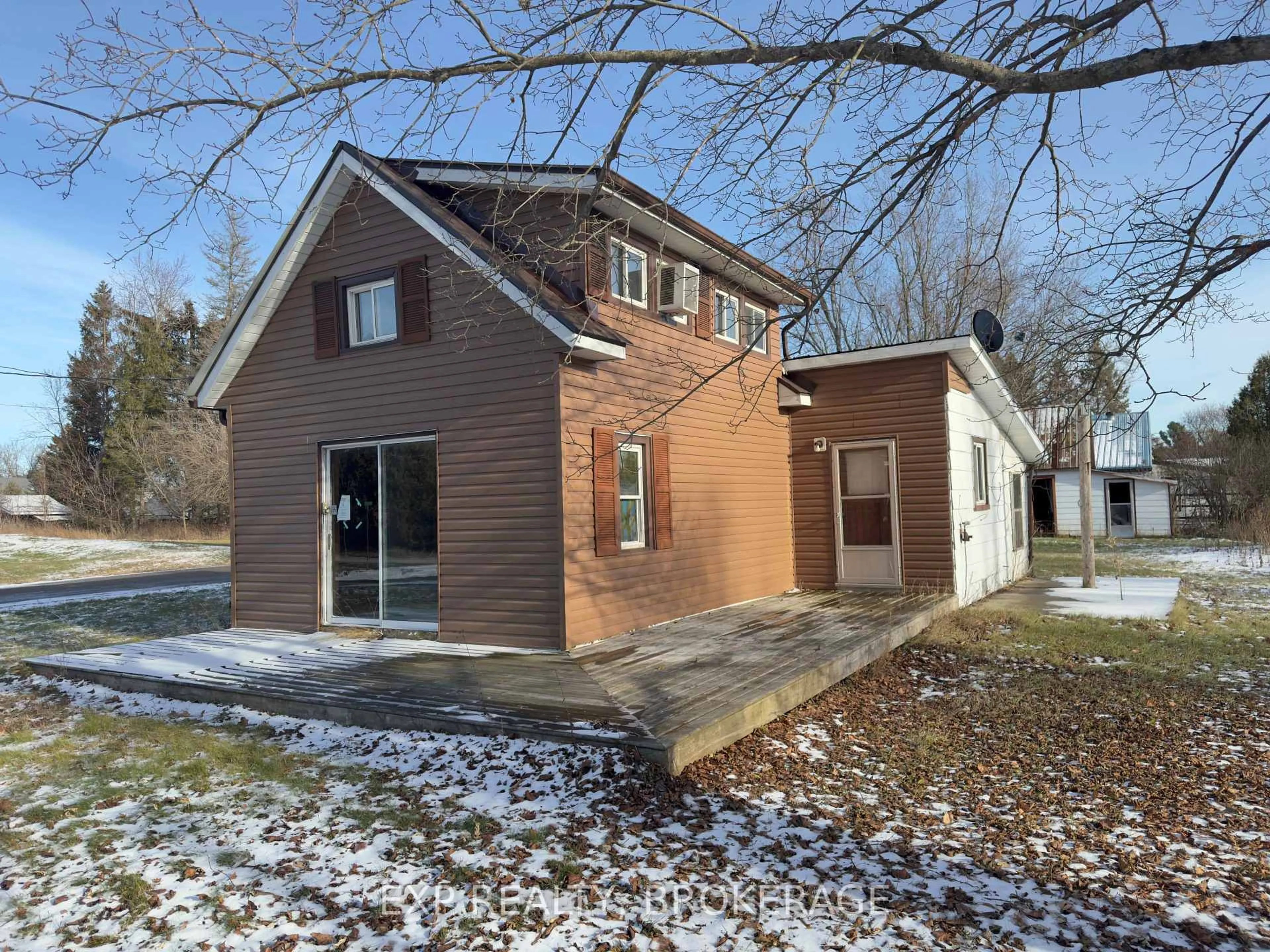 Home with brick exterior material, unknown for 10 Jones St, Kaladar Ontario K0H 1P0