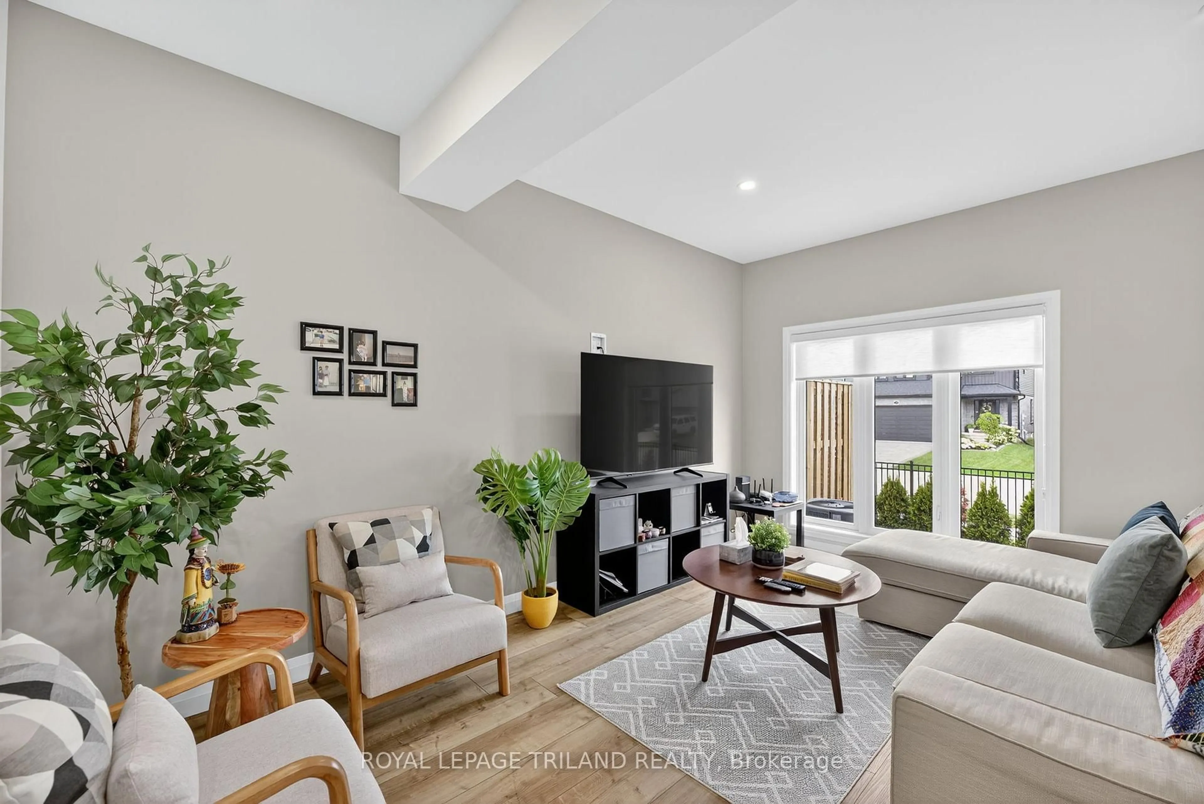 Living room with furniture, unknown for 17 Nicholson St #30, Lucan Biddulph Ontario N0M 2J0