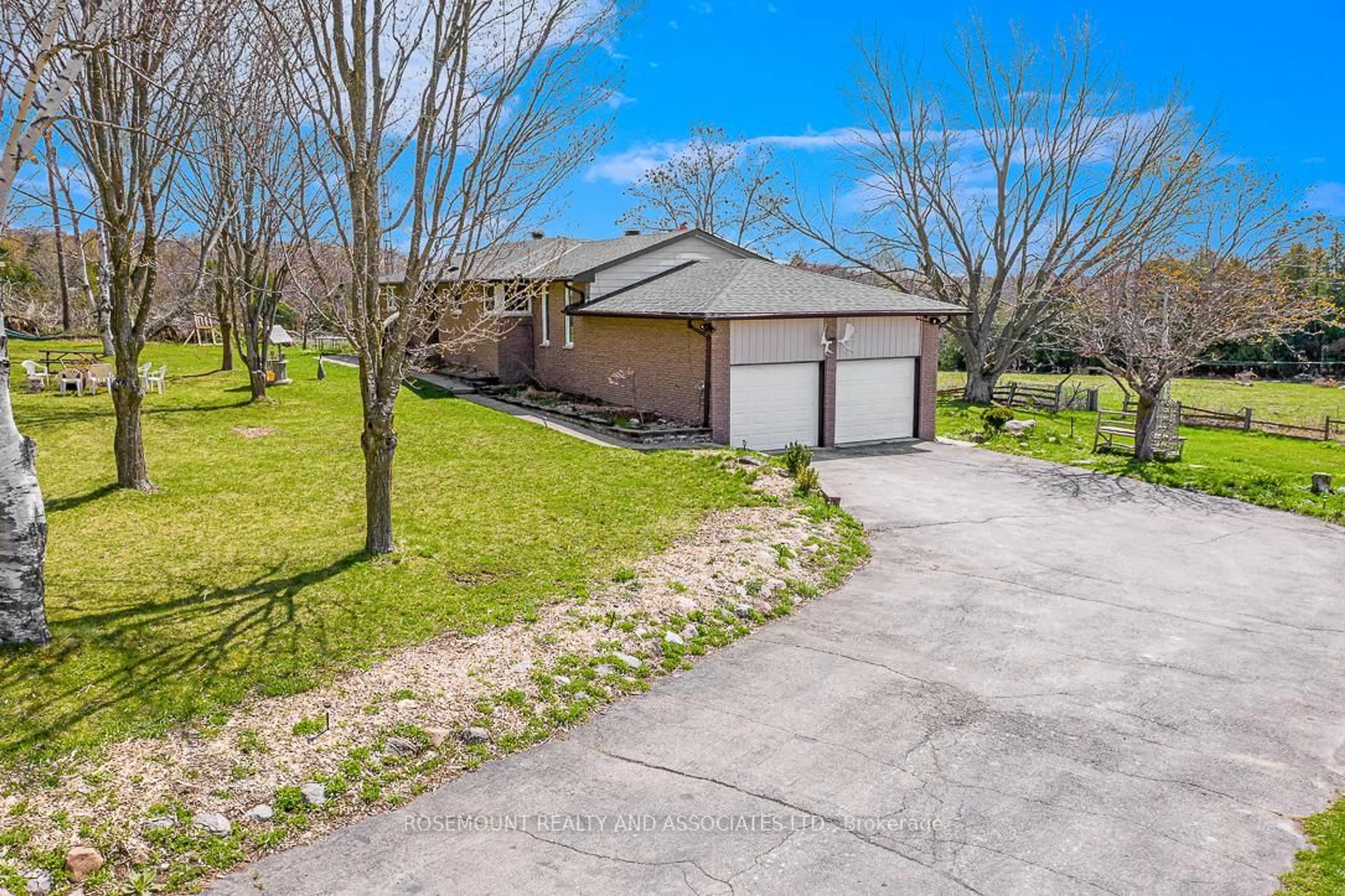 A pic from outside/outdoor area/front of a property/back of a property/a pic from drone, water/lake/river/ocean view for 36 Sugar Bush Rd, Kawartha Lakes Ontario L0B 1L0