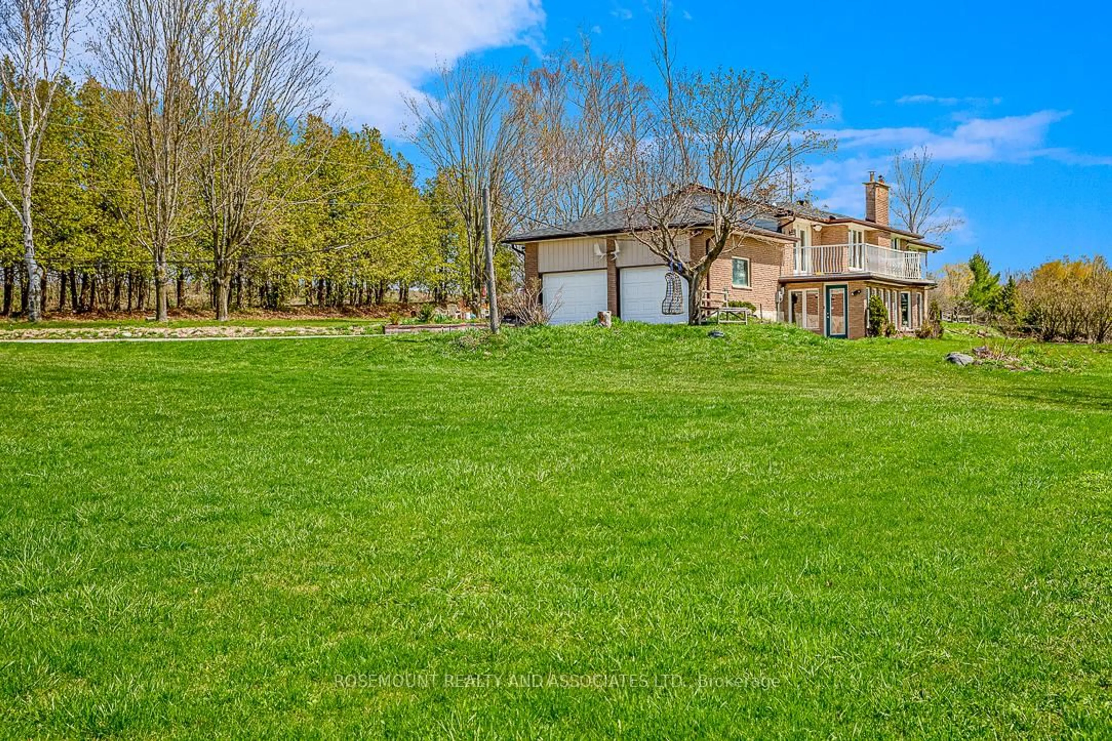 A pic from outside/outdoor area/front of a property/back of a property/a pic from drone, unknown for 36 Sugar Bush Rd, Kawartha Lakes Ontario L0B 1L0