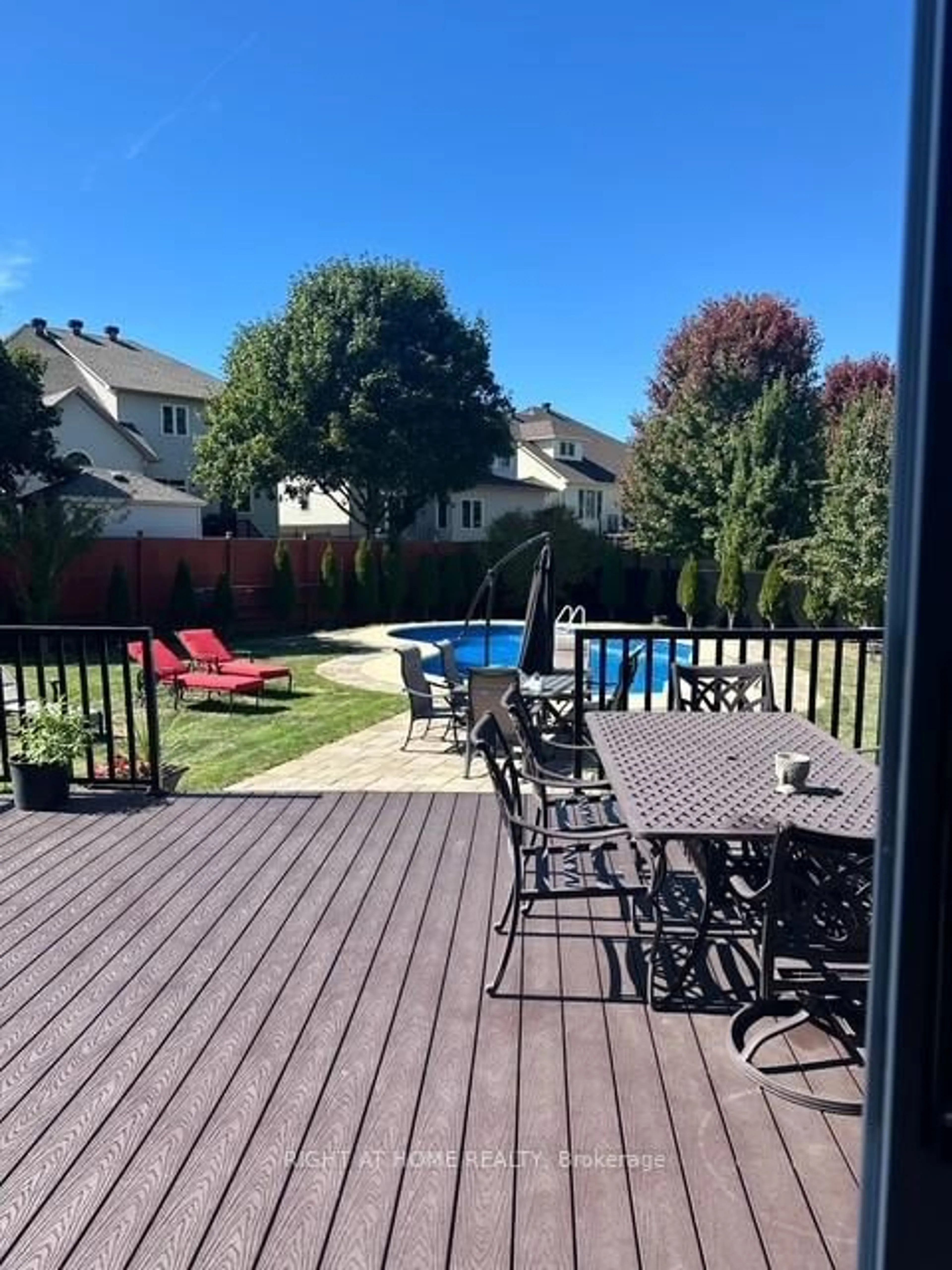 Patio, water/lake/river/ocean view for 523 Landswood Way, Stittsville Ontario K2S 0A6
