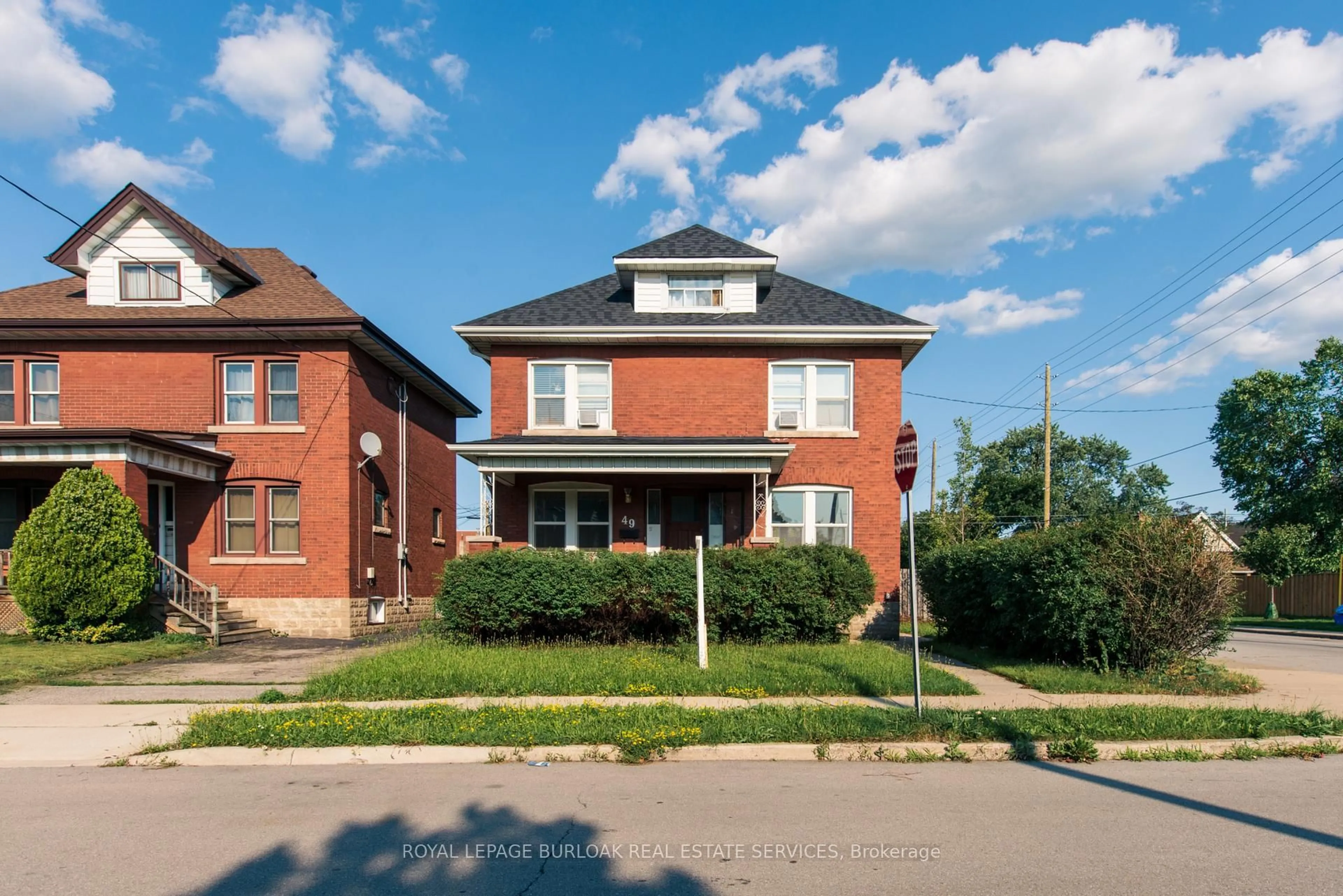 Home with brick exterior material, street for 49 Province St, Hamilton Ontario L8K 2K7