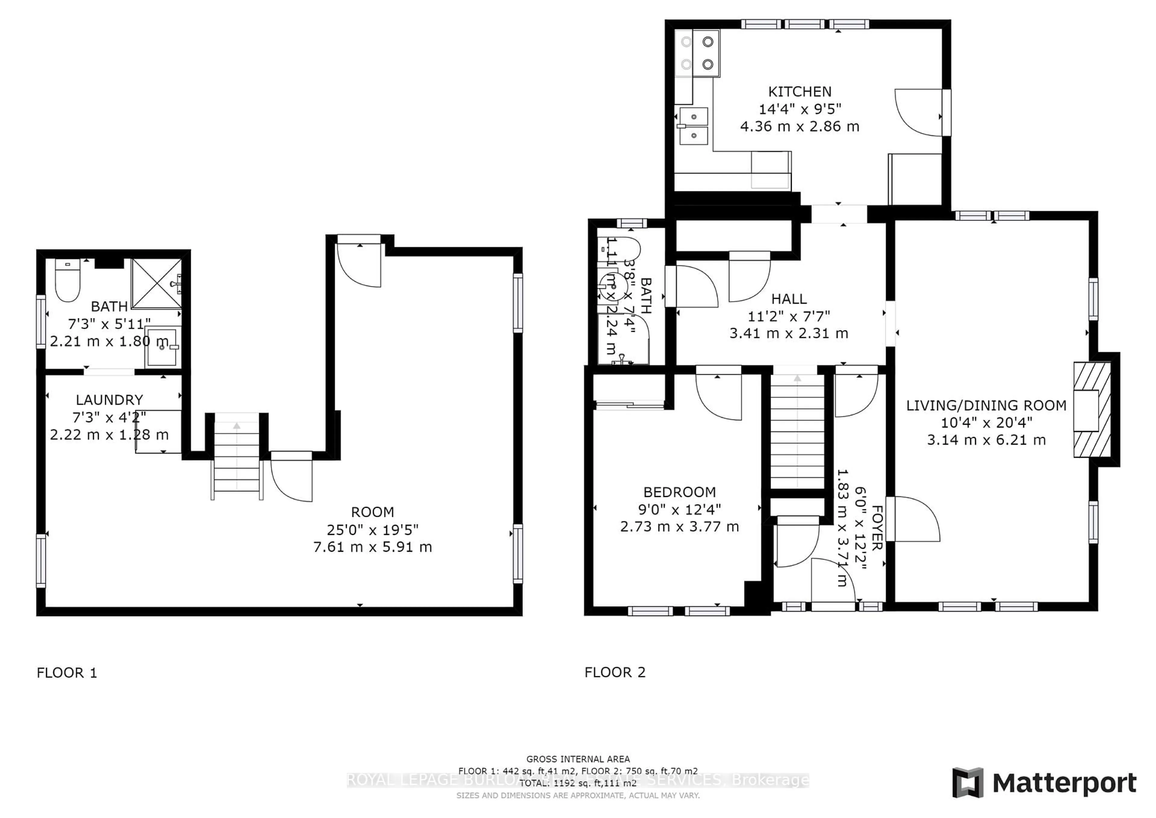 Floor plan for 49 Province St, Hamilton Ontario L8K 2K7