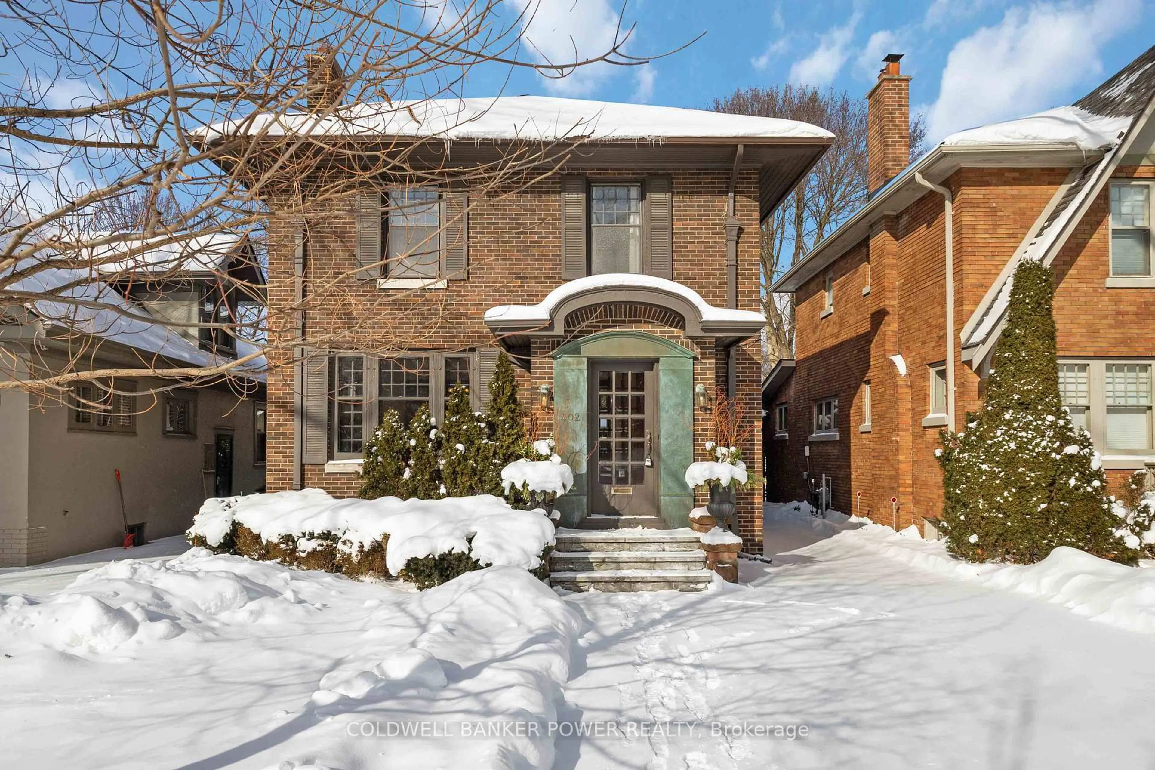 Home with brick exterior material, street for 402 Victoria St, London East Ontario N5Y 4A9