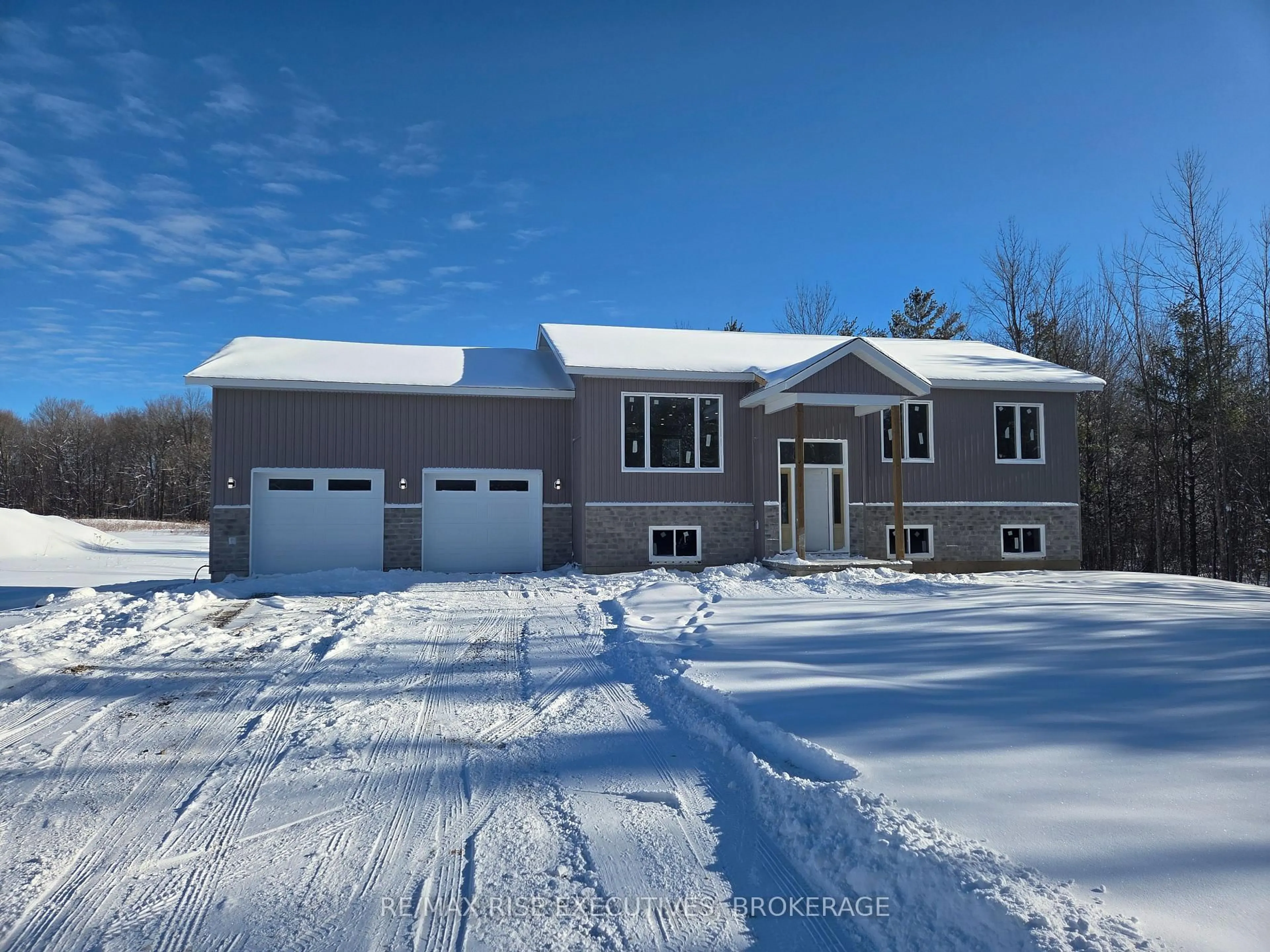 Home with vinyl exterior material, street for 5229 German Rd, Yarker Ontario K0K 3N0