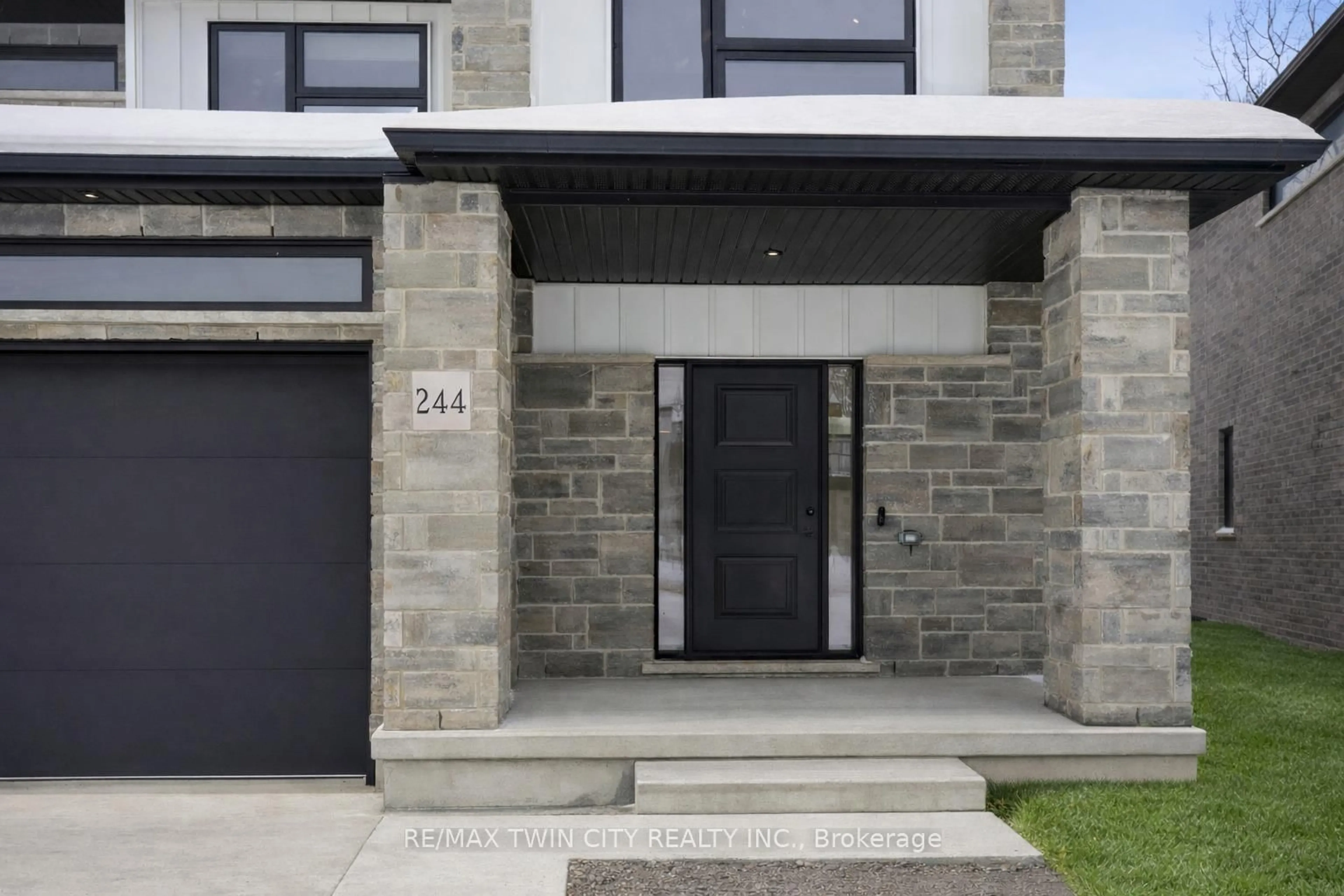 Home with brick exterior material, street for 244 Otterbein Rd, Kitchener Ontario N2B 0A7