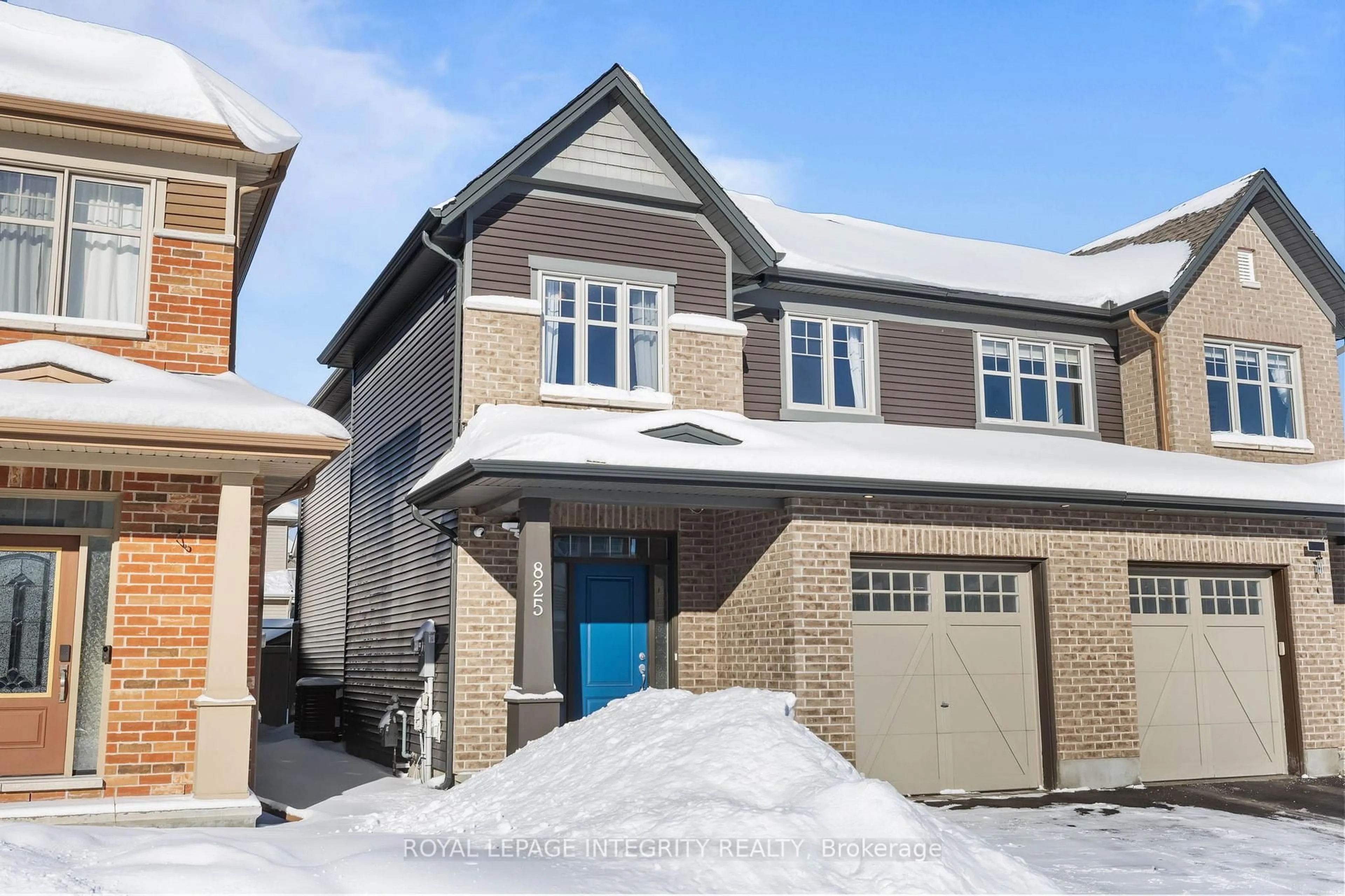 Home with brick exterior material, street for 825 Indica St, Ottawa Ontario K2S 2J8