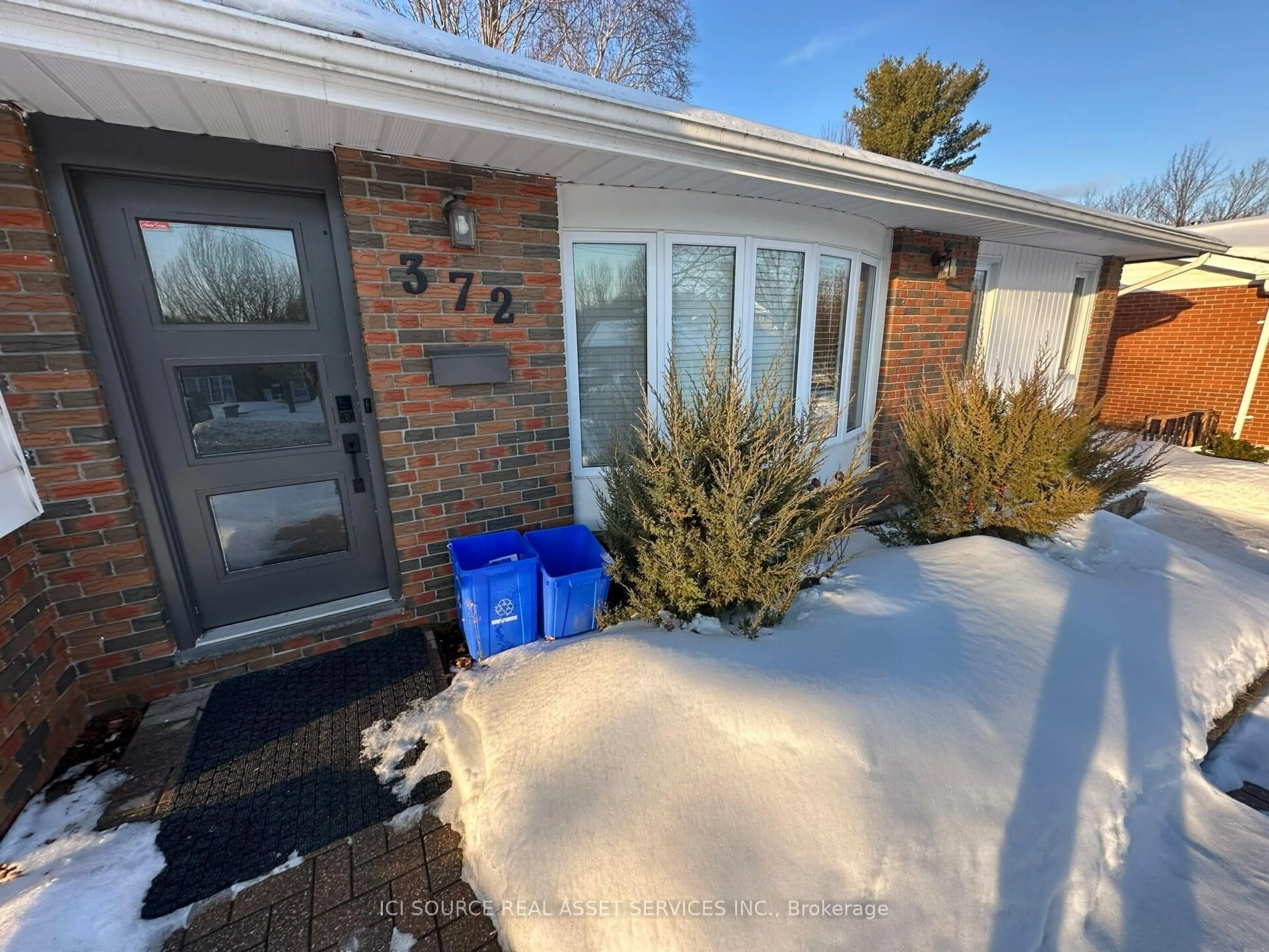 Home with brick exterior material, street for 372 Camelot Dr, North Bay Ontario P1A 3K7