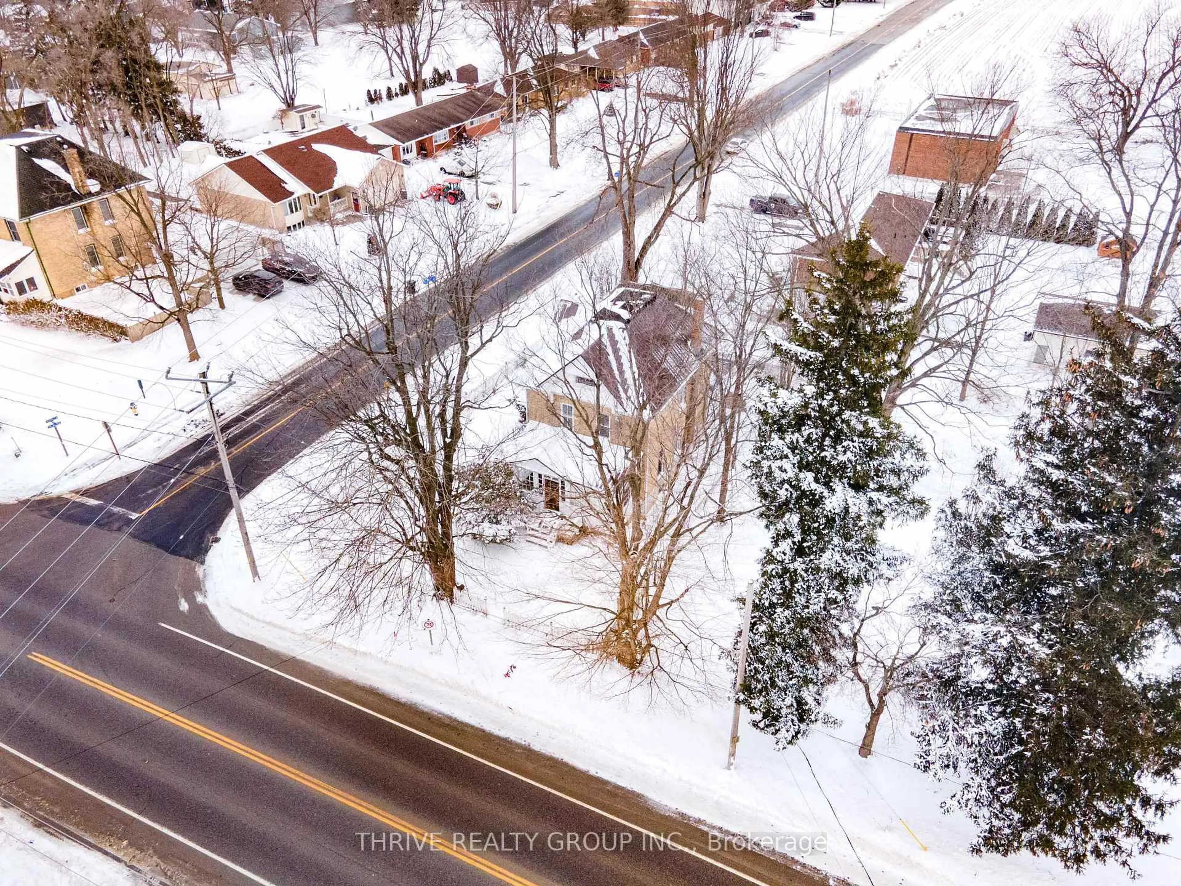 A pic from outside/outdoor area/front of a property/back of a property/a pic from drone, street for 14155 Belmont Rd, Central Elgin Ontario N0L 1B0
