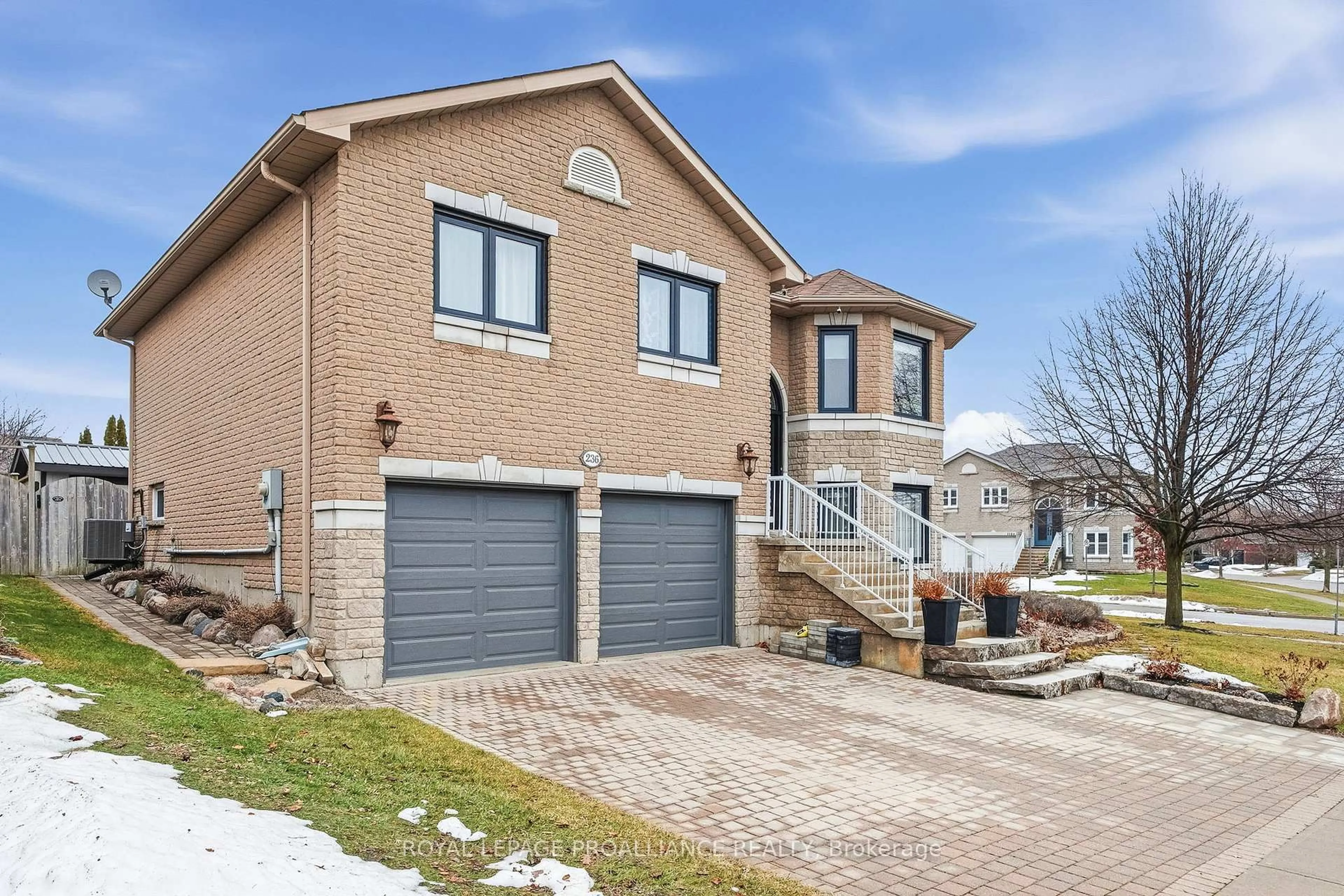 Home with brick exterior material, street for 236 Parkview Hills Dr, Cobourg Ontario K9A 5S2