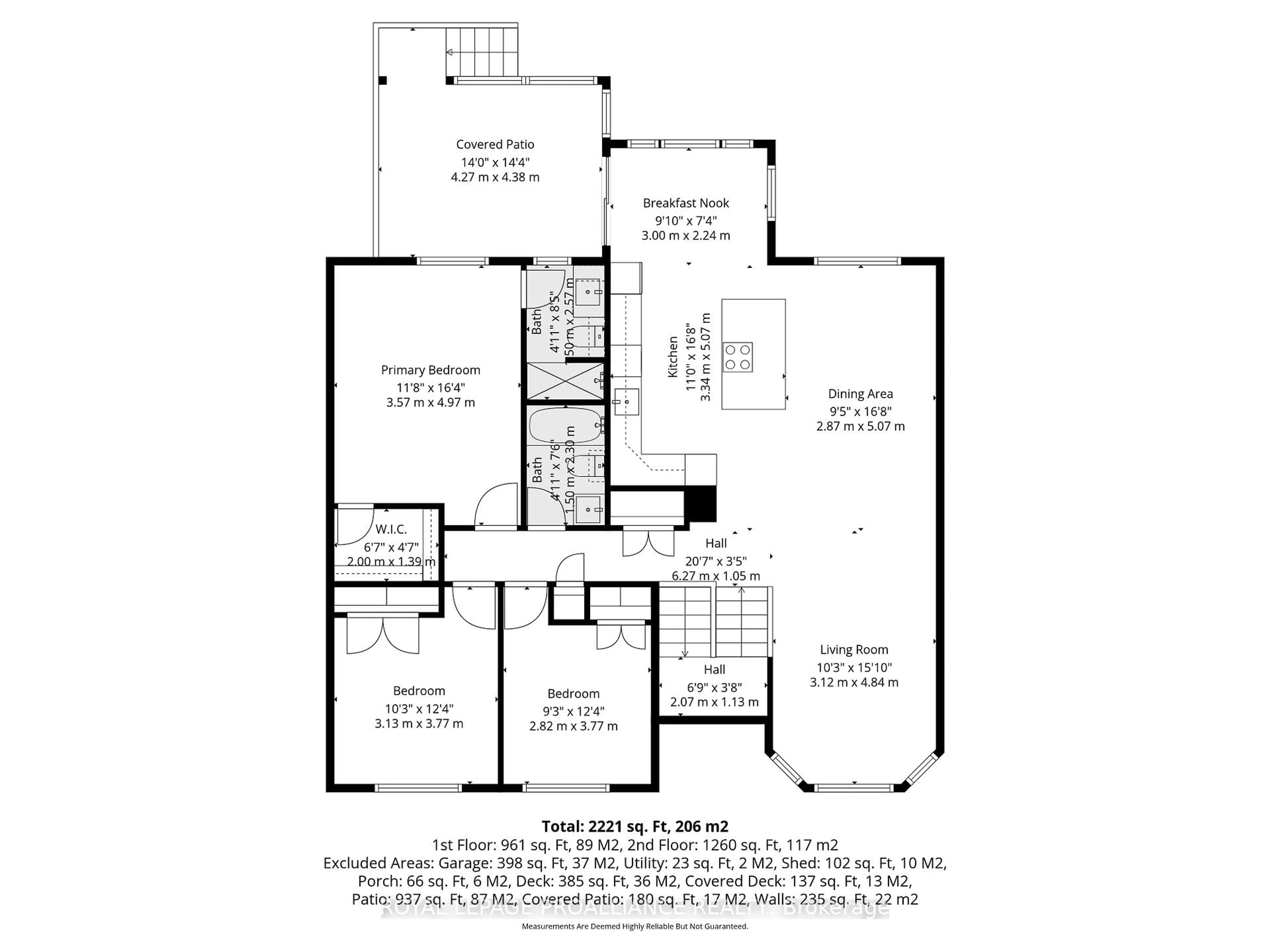 Floor plan for 236 Parkview Hills Dr, Cobourg Ontario K9A 5S2