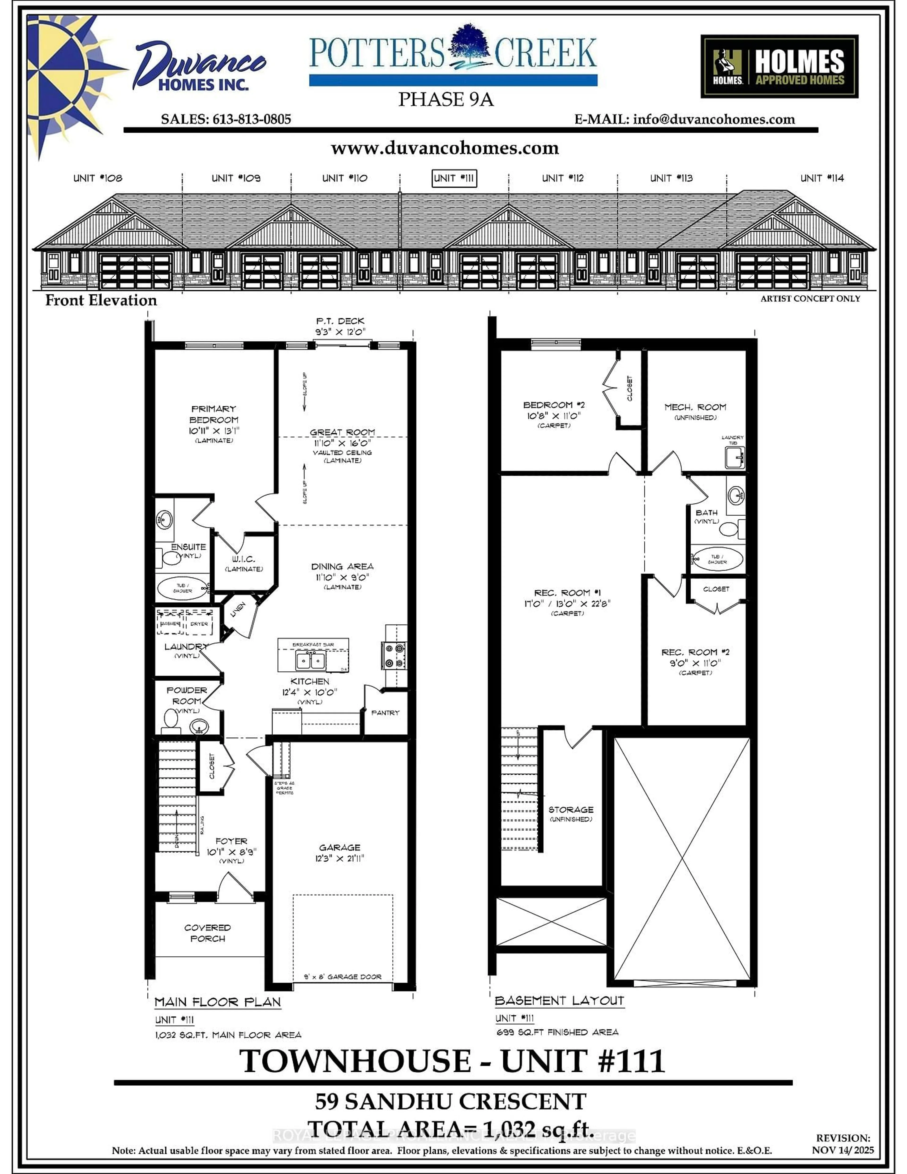Floor plan for 59 Sandhu Cres, Belleville Ontario K8P 0G7