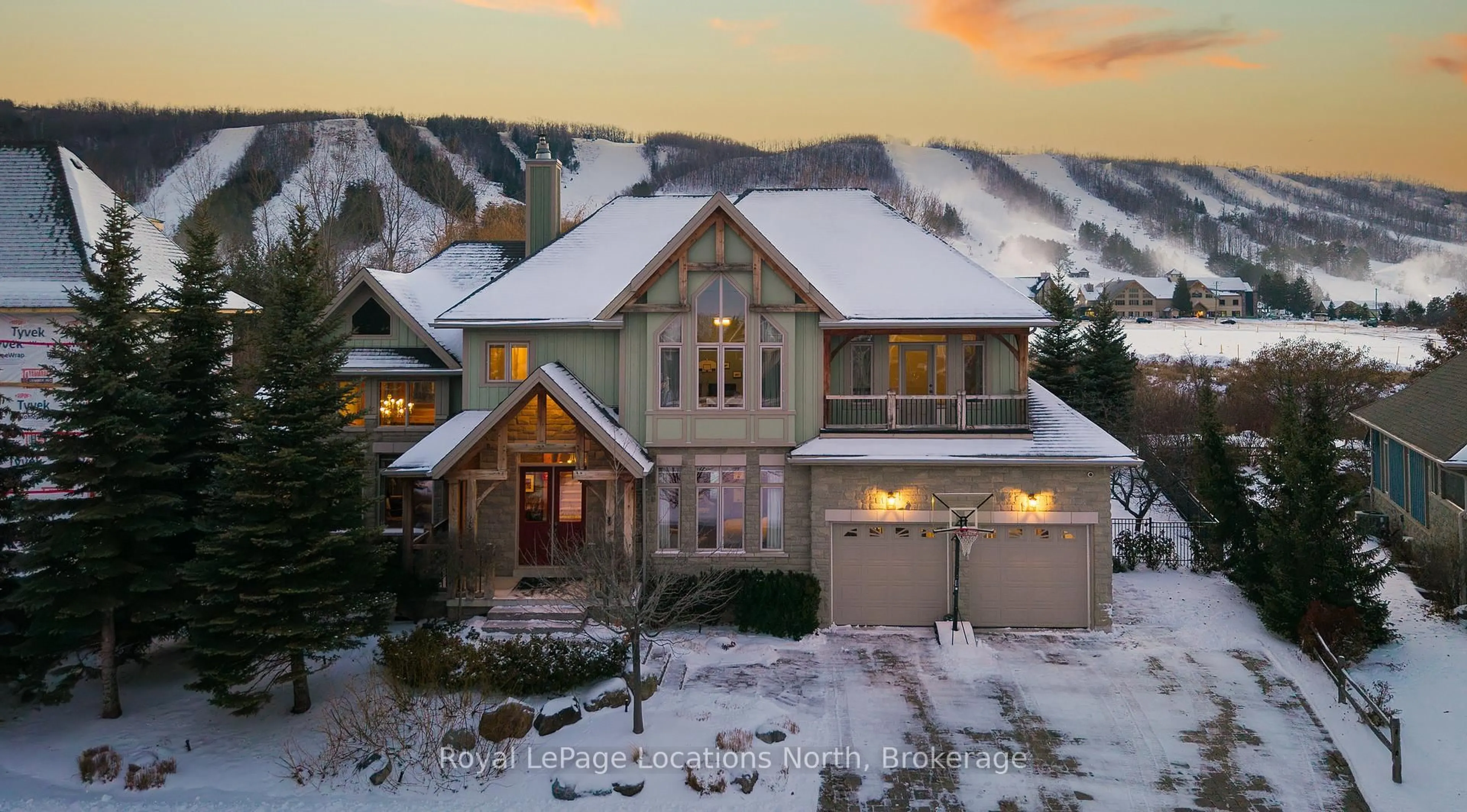 Home with brick exterior material, mountain view for 143 National Dr, Blue Mountains Ontario L9Y 0B7