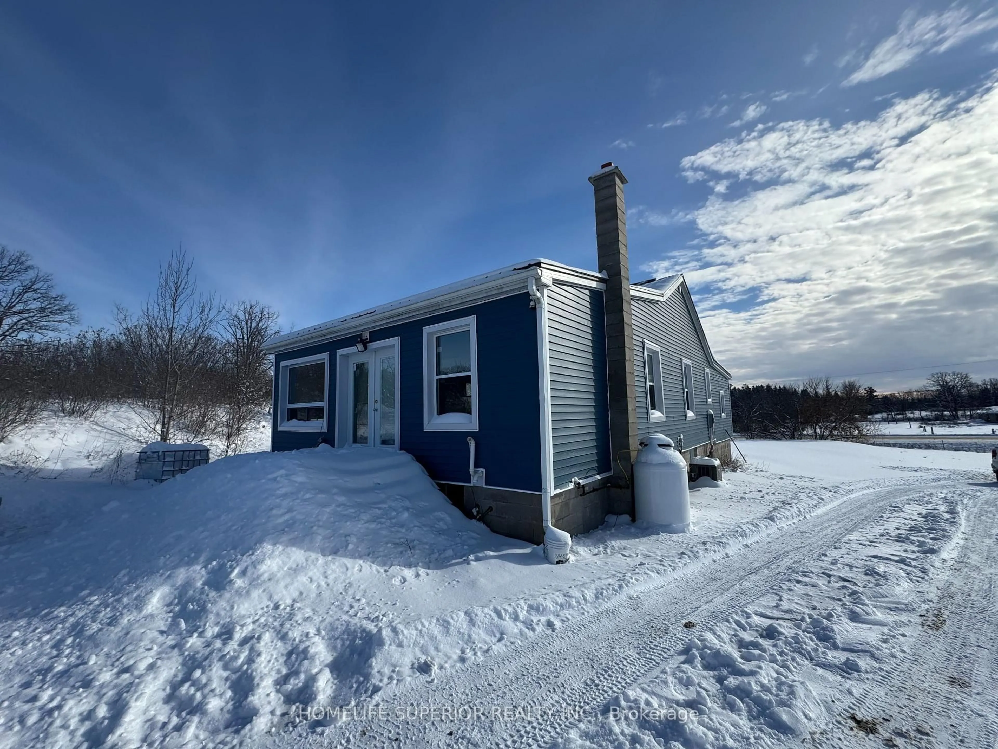 A pic from outside/outdoor area/front of a property/back of a property/a pic from drone, building for 2804 Springbrook Rd, Stirling-Rawdon Ontario K0K 3X0