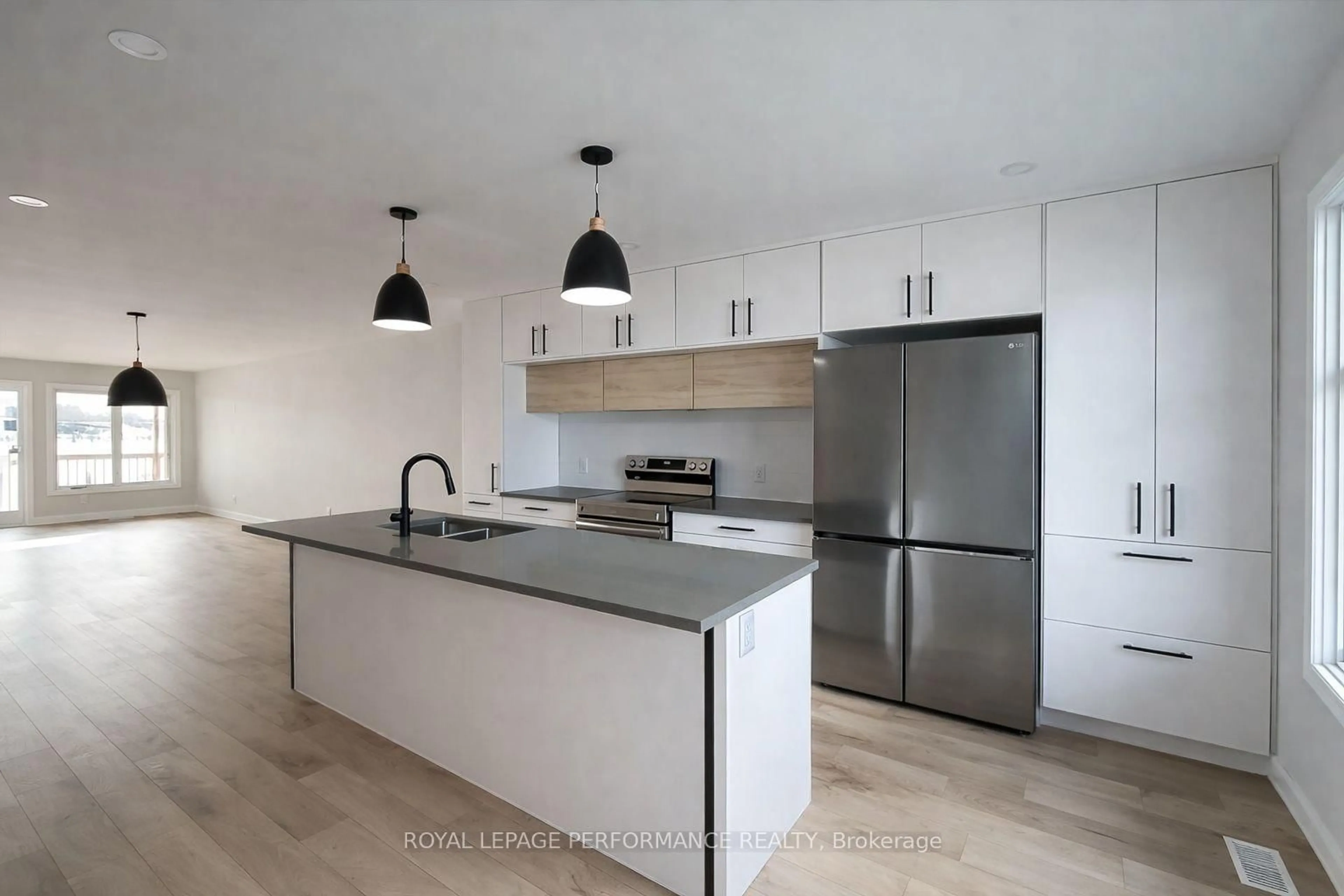 Open concept kitchen, unknown for 3676-3678 Front Rd, Hawkesbury Ontario K6A 2T4