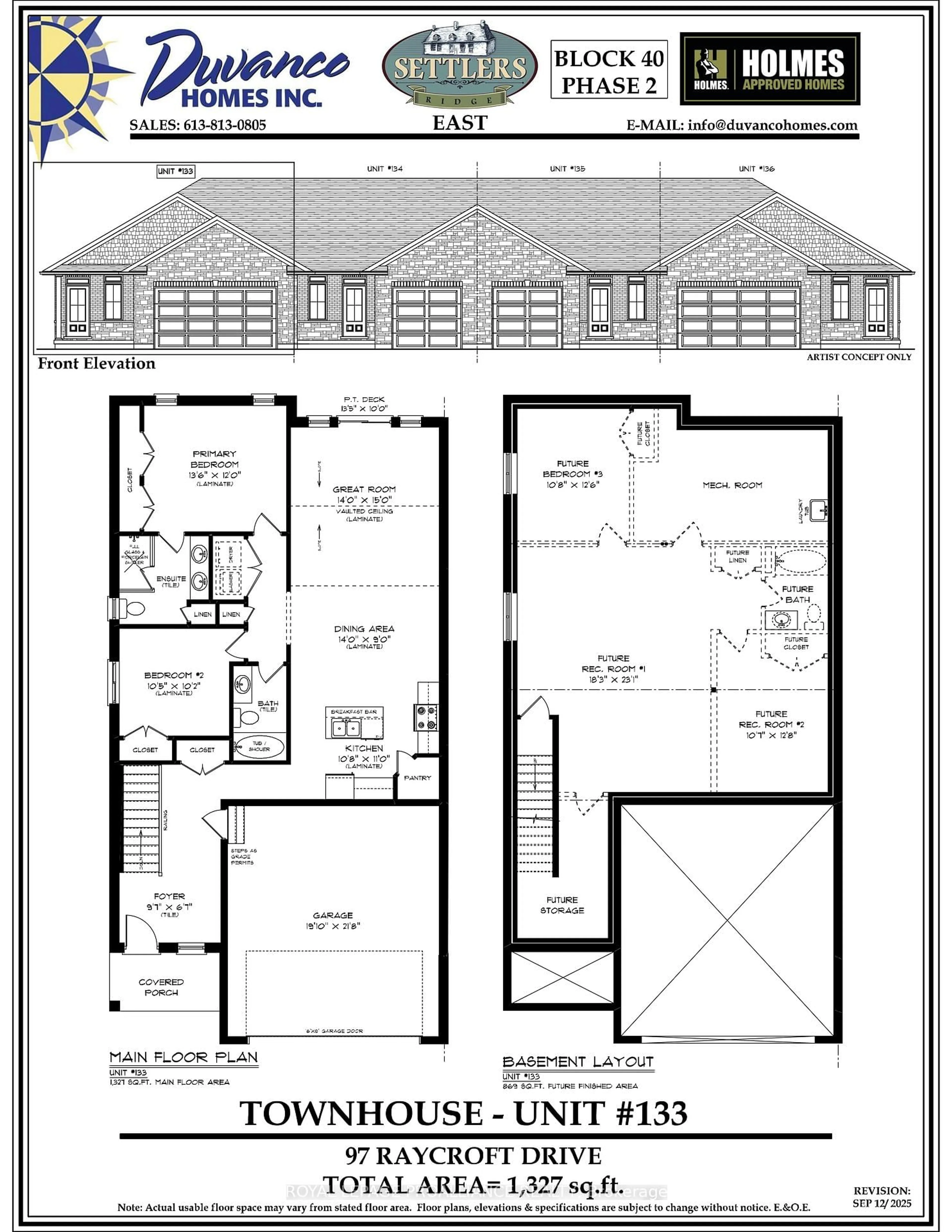 Floor plan for 97 Raycroft Dr, Belleville Ontario K8N 0R5