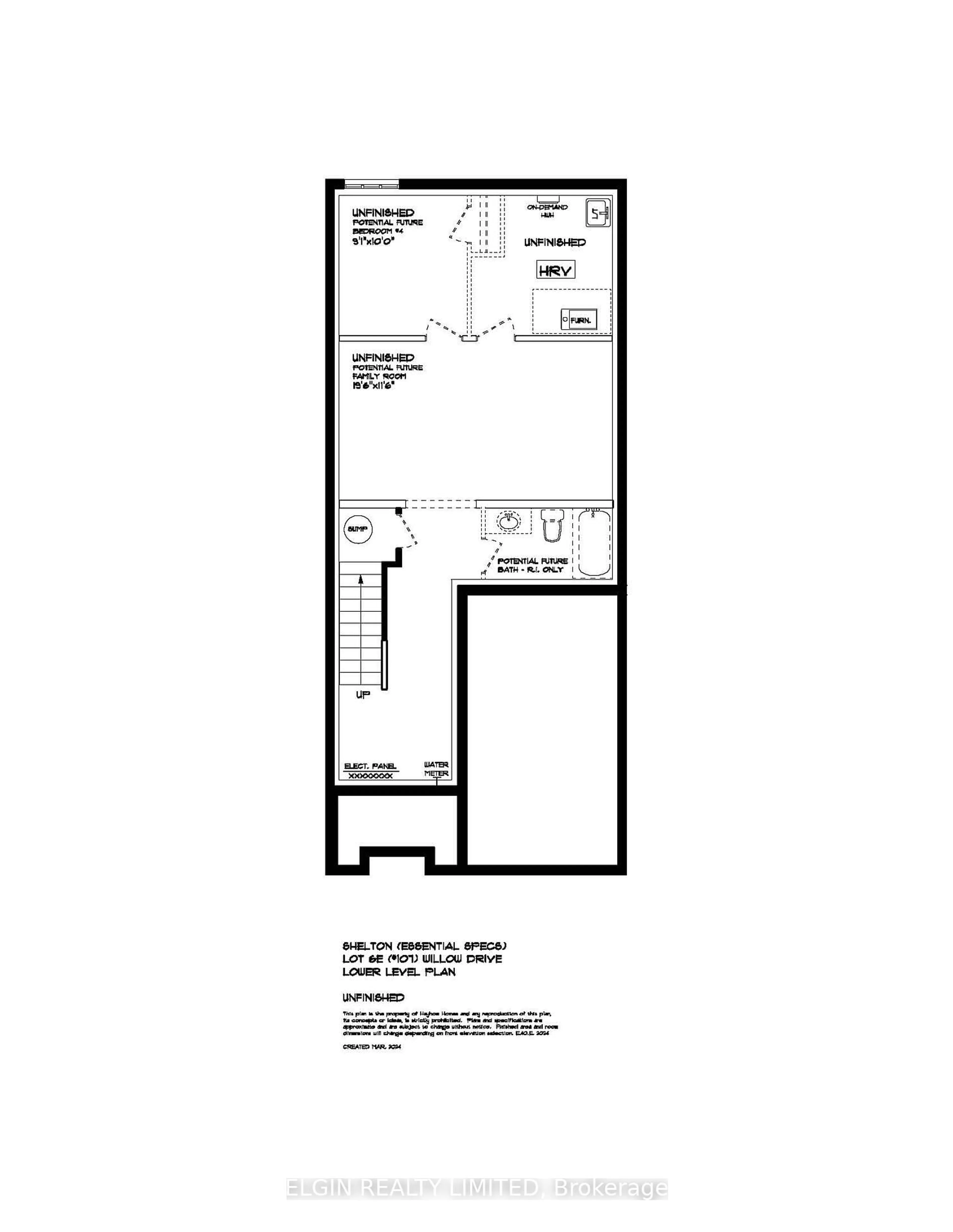 Floor plan for 107 Willow Dr, Aylmer Ontario N5H 0C2