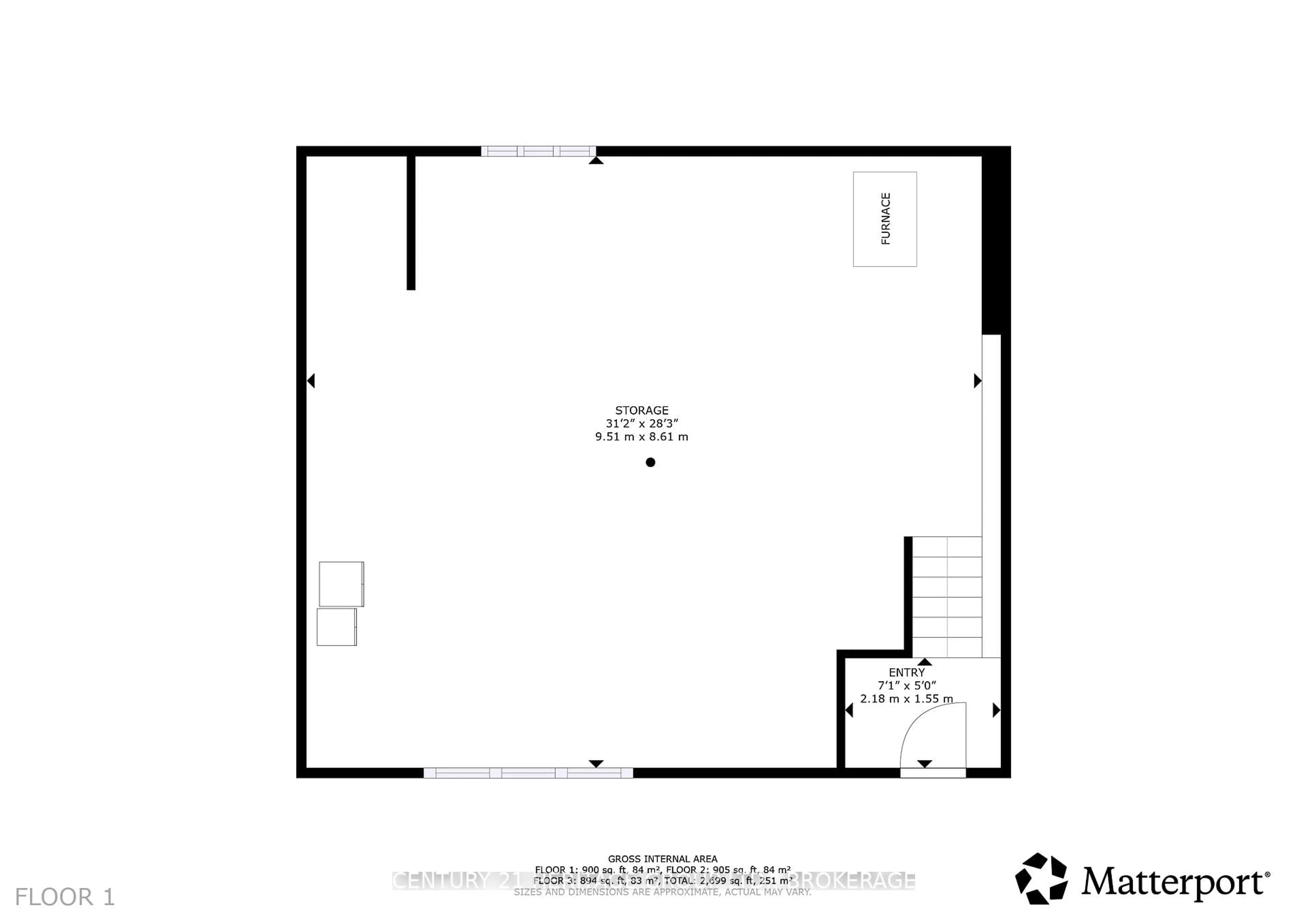 Floor plan for 5 Cross St, Bissett Creek Ontario K0H 2H0