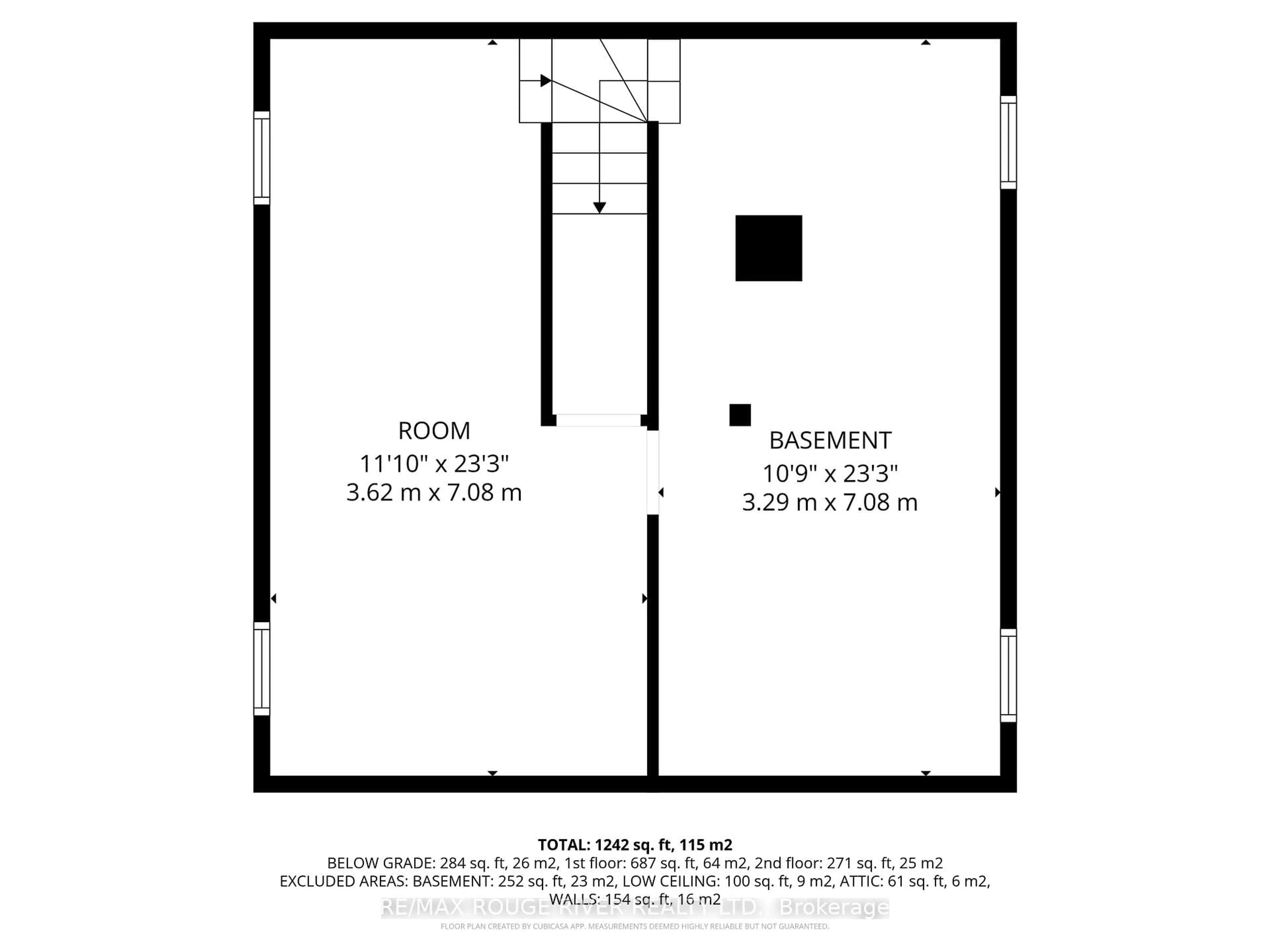 Floor plan for 17 Arthur St, Port Hope Ontario L1A 1Z3