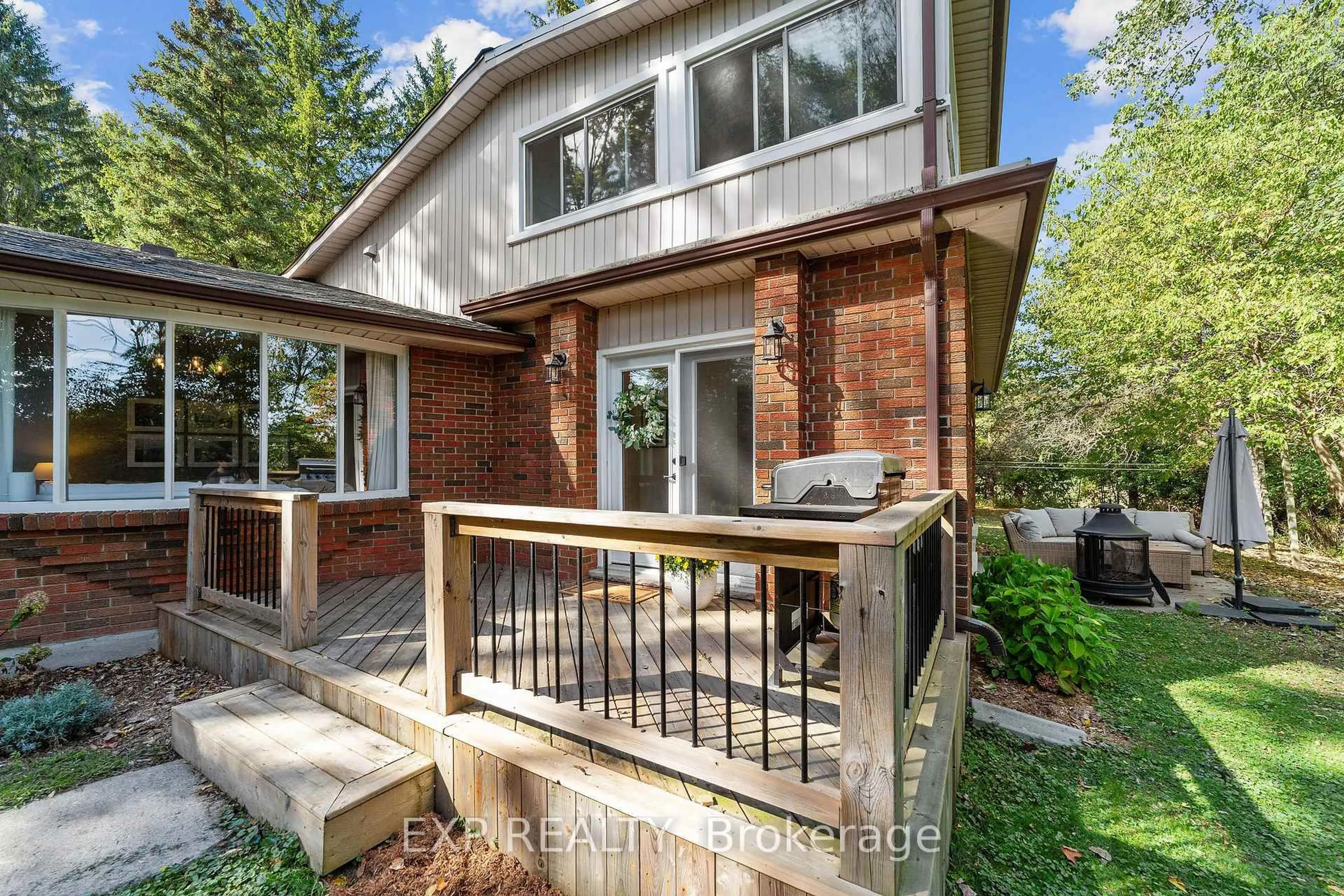 Home with brick exterior material, street for 200 Harris Rd, Middlesex Centre Ontario N0L 1E0