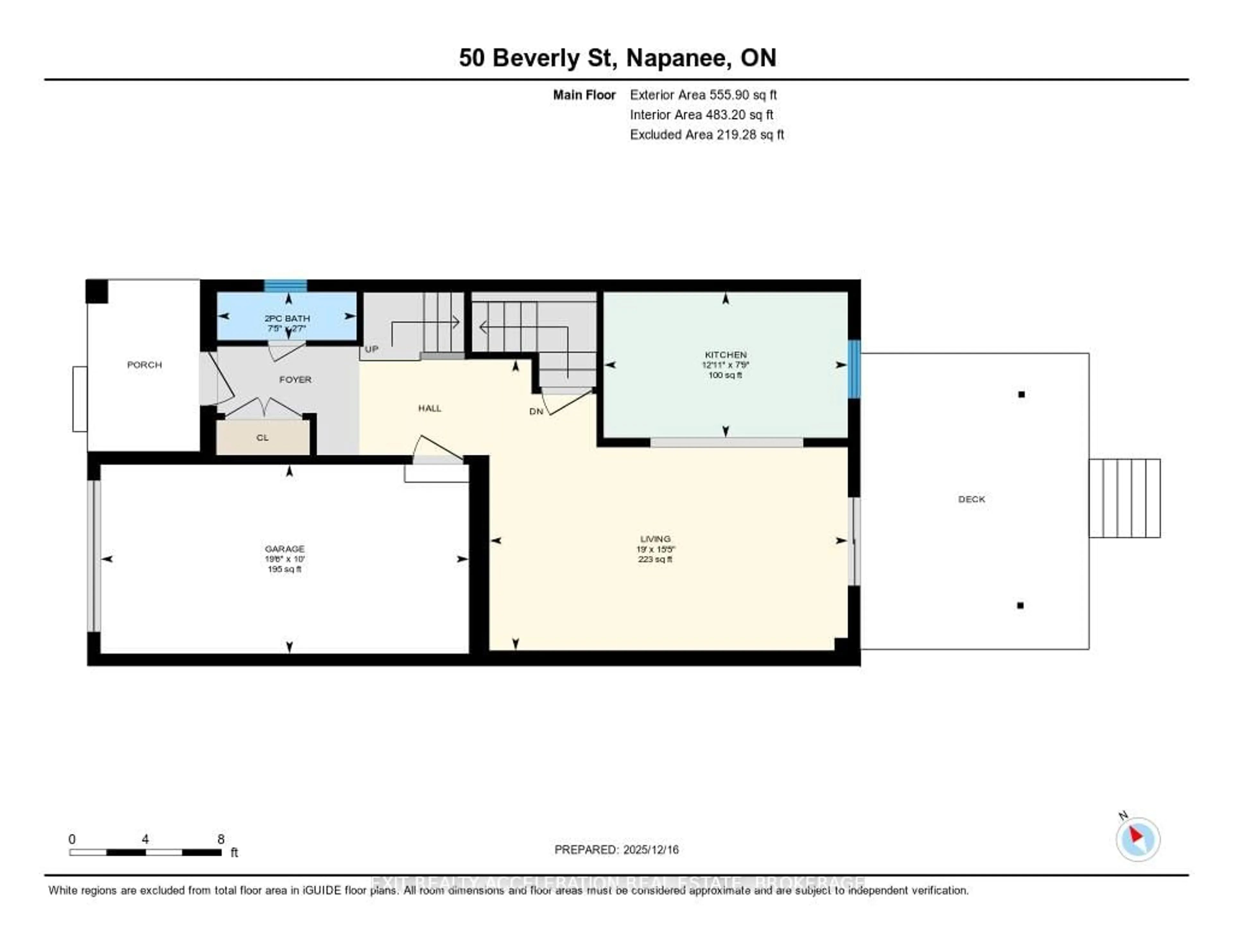 Floor plan for 50 Beverly St, Greater Napanee Ontario K7R 3X6