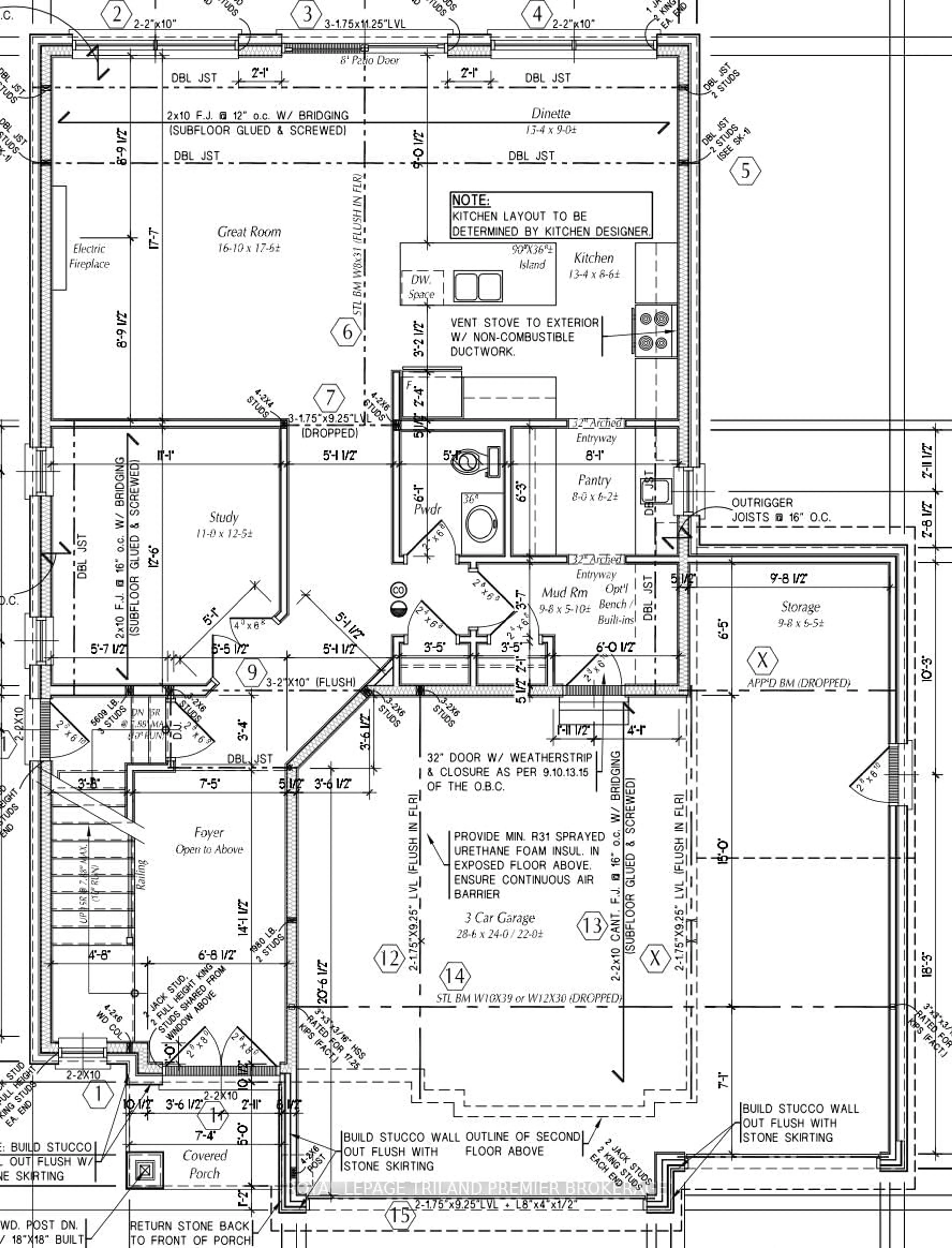 Floor plan for 80 DEARING Dr, South Huron Ontario N0M 1T0