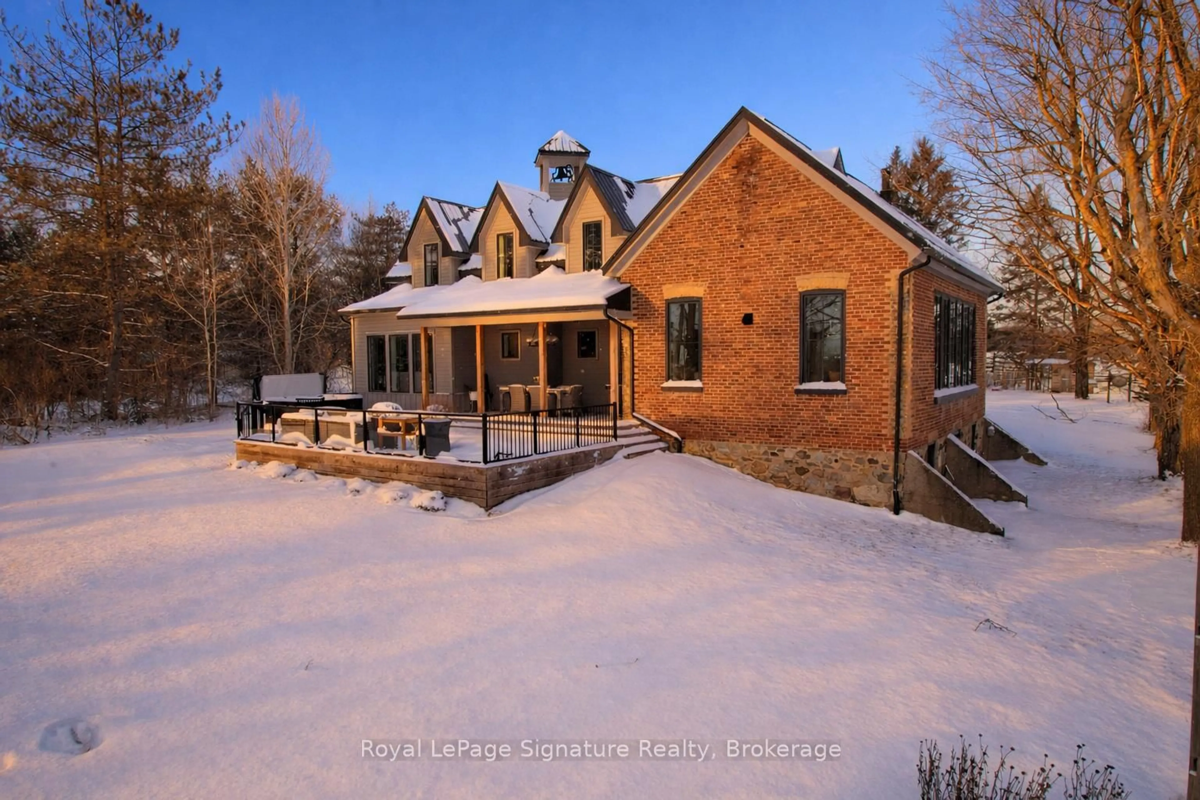 Home with brick exterior material, mountain view for 356598 The Blue Mountains- Euphrasia, Grey Highlands Ontario N0H 1J0