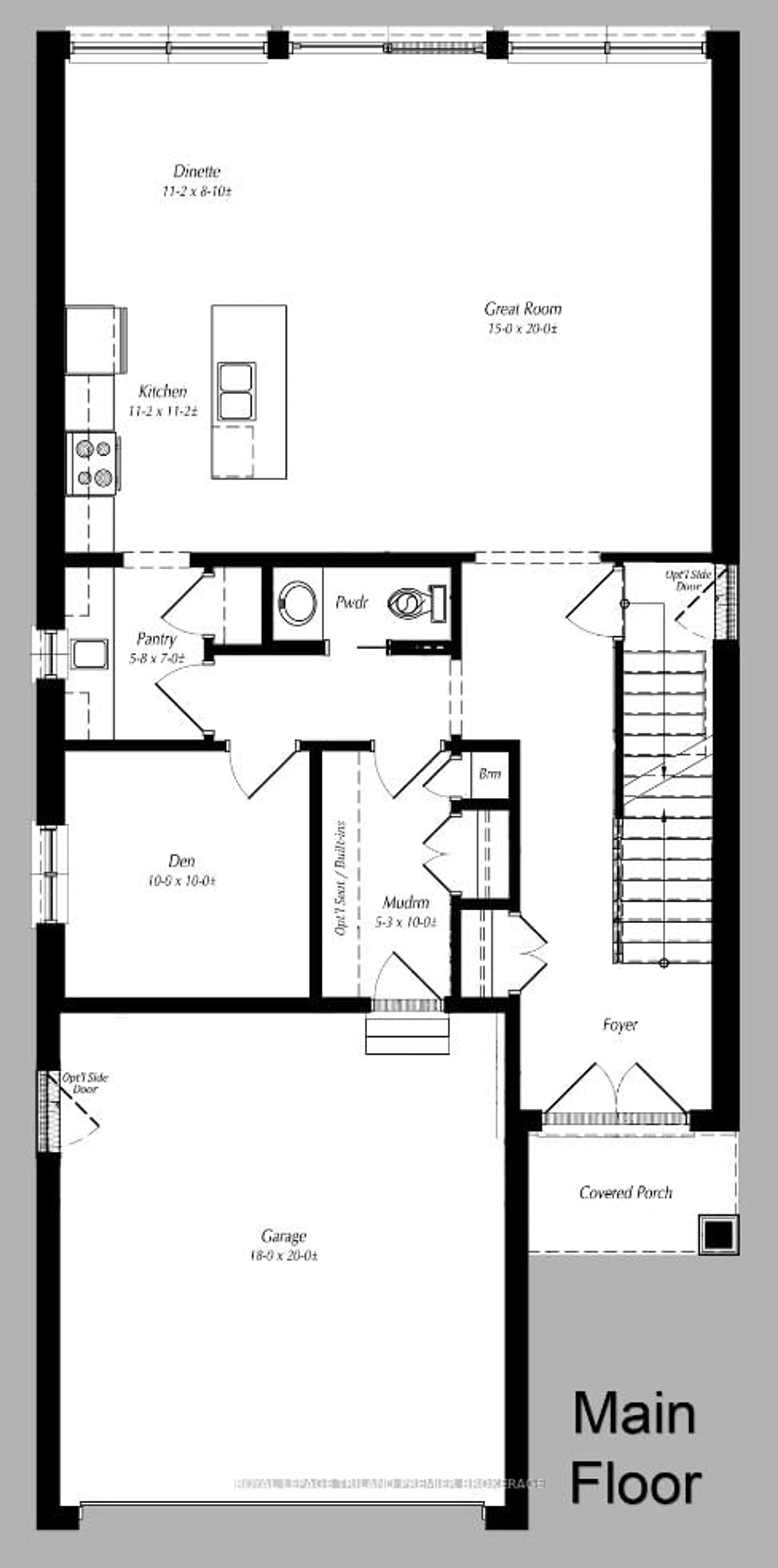 Floor plan for 4346 SAGEBRUSH Cres, London South Ontario N6P 0H7