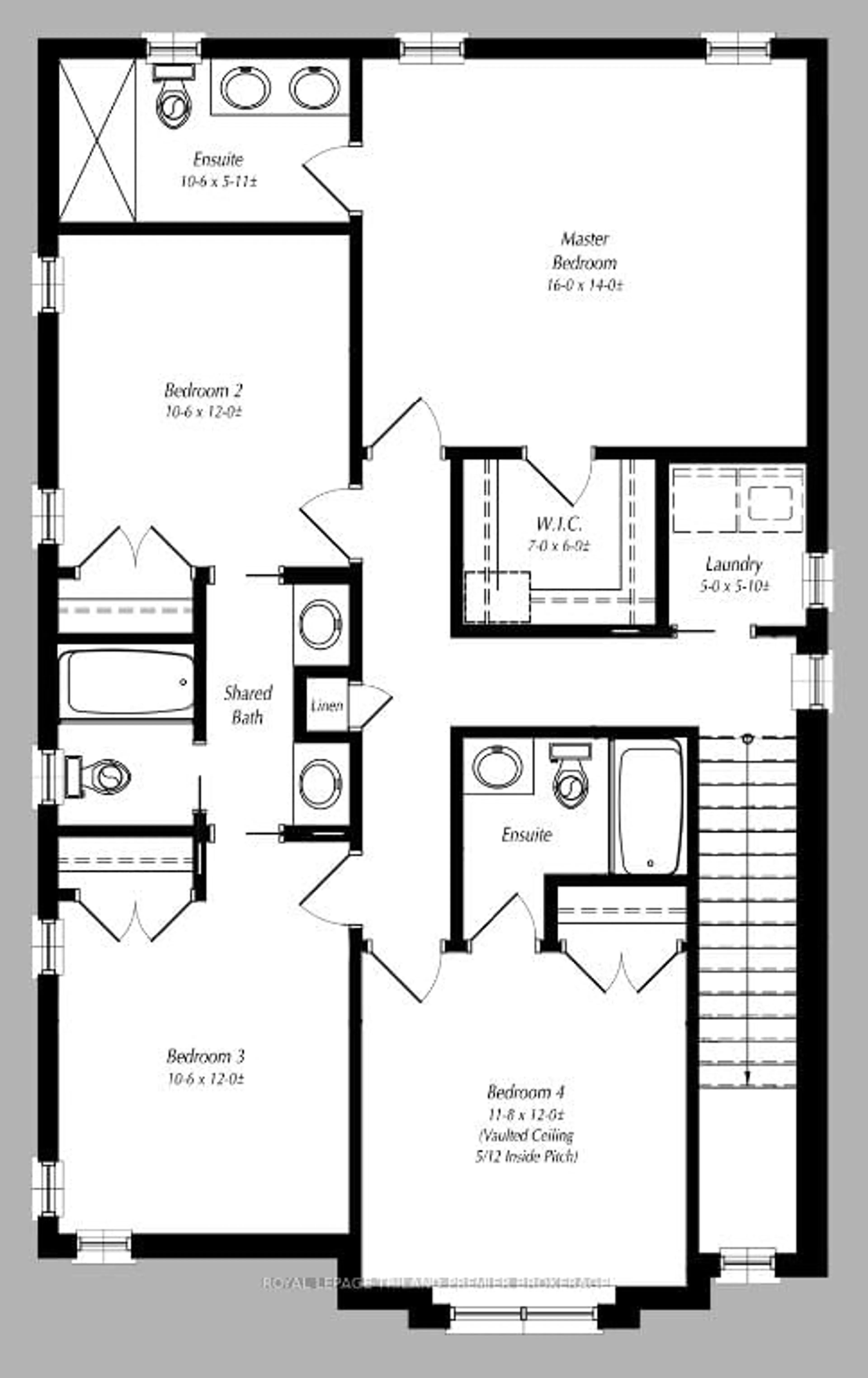 Floor plan for 4346 SAGEBRUSH Cres, London South Ontario N6P 0H7